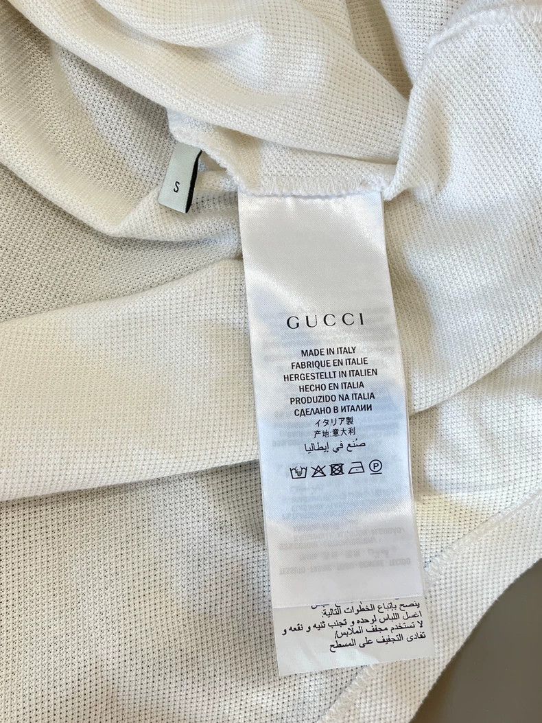 Gucci Gucci White polo light men's and women's shirt 2502-Nextarr Size US S / EU 44-46 / 1 - 7 Thumbnail
