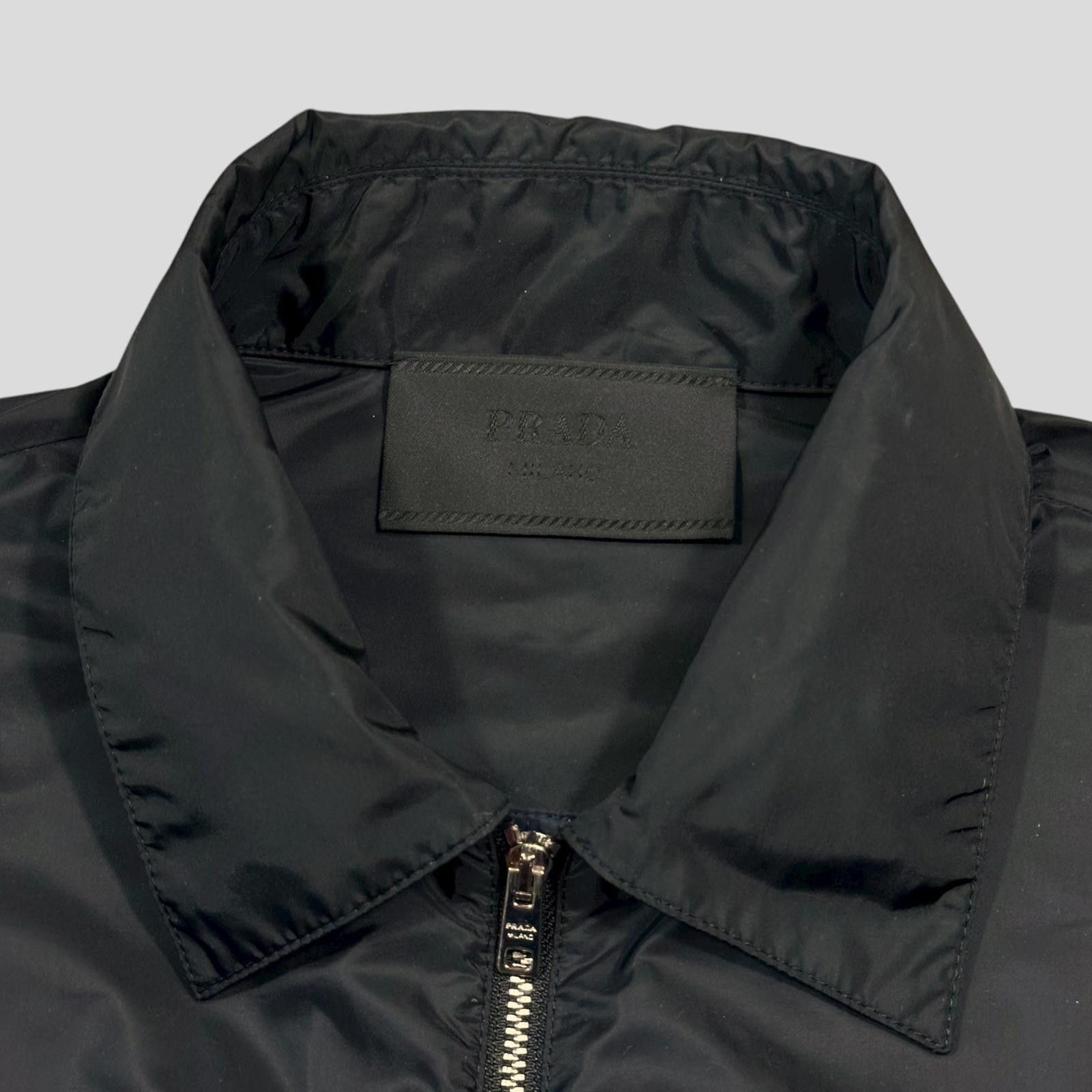 Prada Prada 2018 Race Logo Nylon Blouson Overshirt Jacket - M/L Size US M / EU 48-50 / 2 - 4 Thumbnail