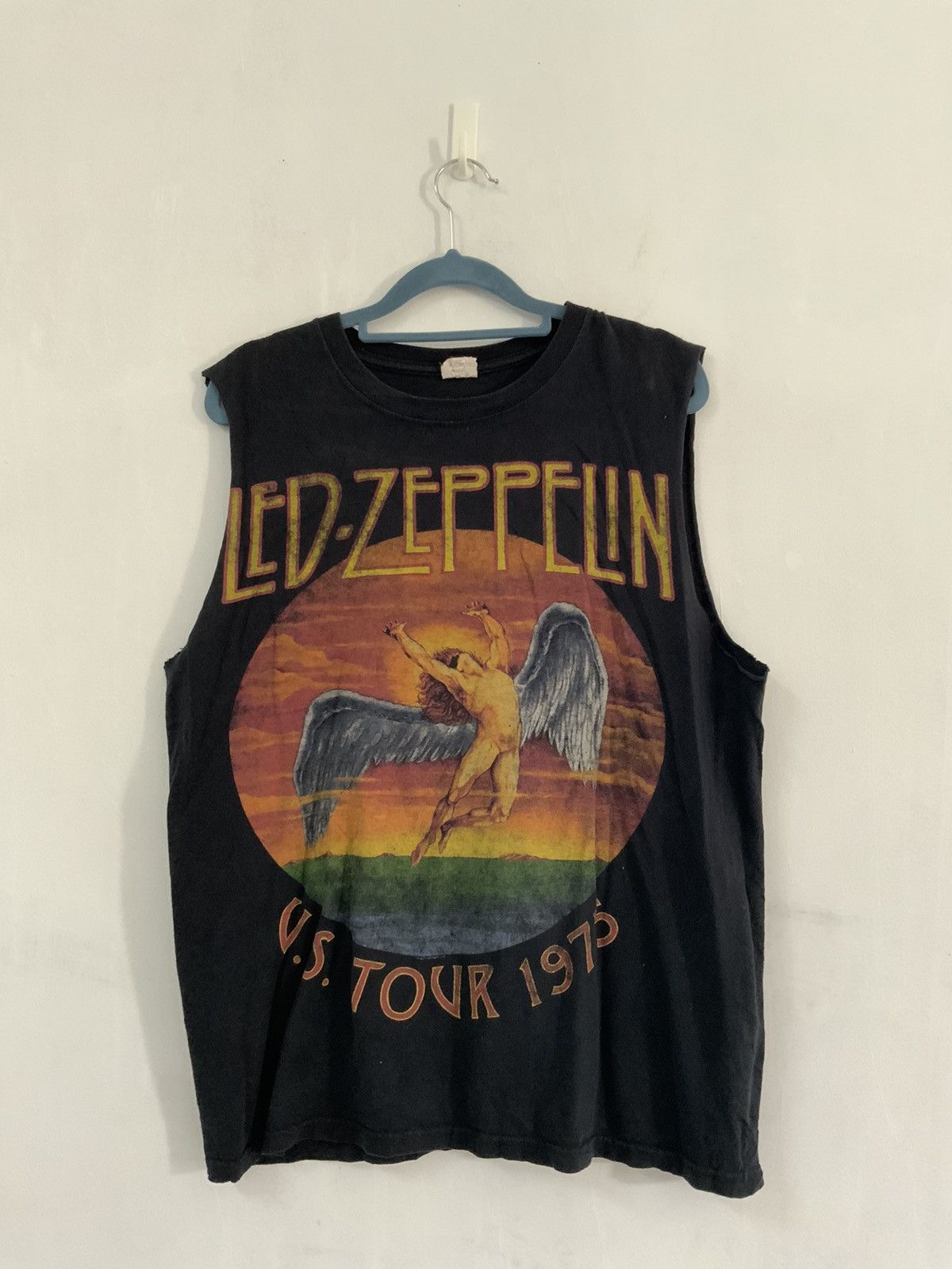 Led Zeppelin Led Zeppelin U.S Tour Sleeveless Size US L / EU 52-54 / 3 - 1 Thumbnail