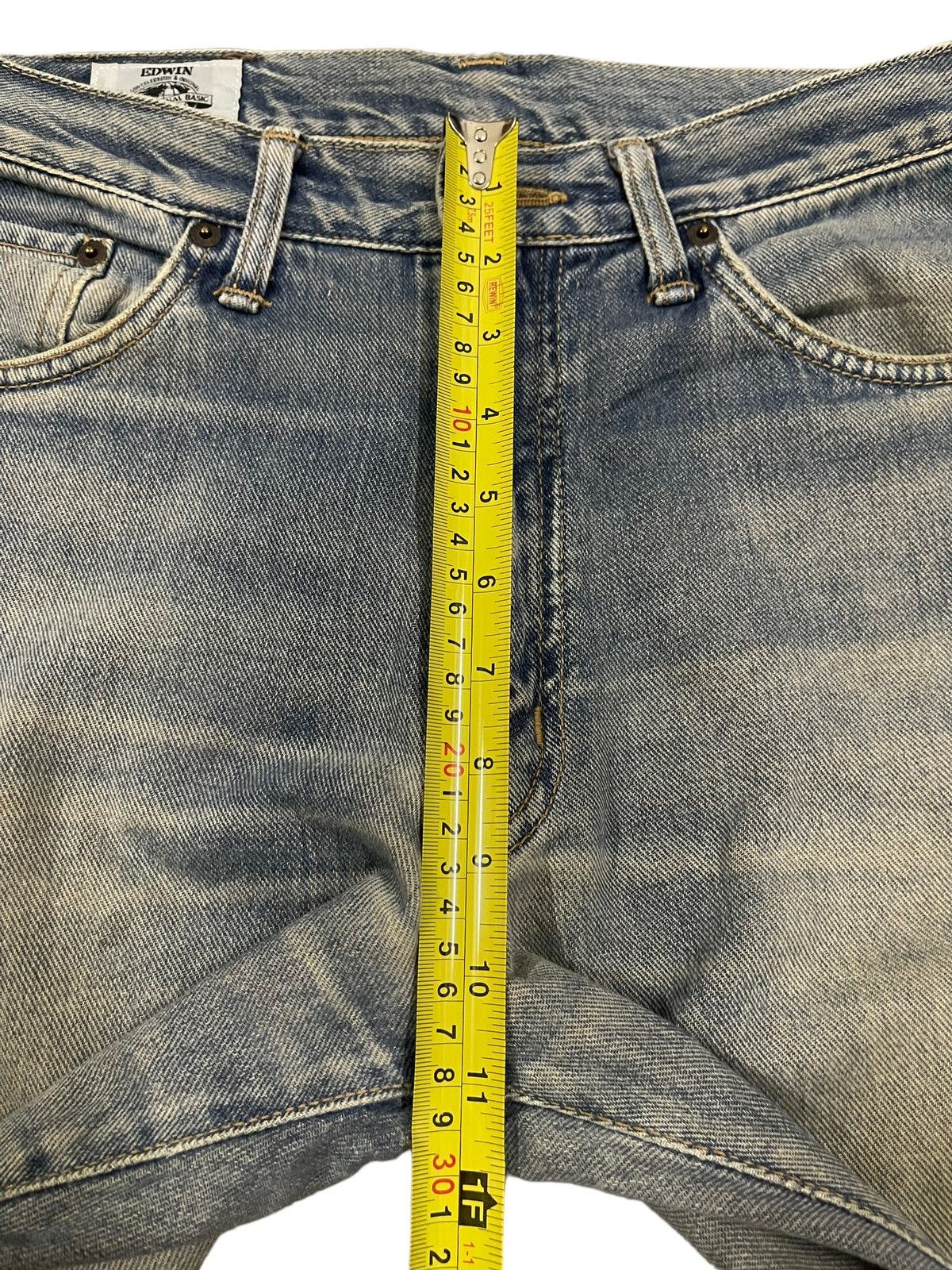 Edwin Vintage Edwin Classic Blue Wash Style Baggy Jeans Size US 30 / EU 46 - 14 Thumbnail