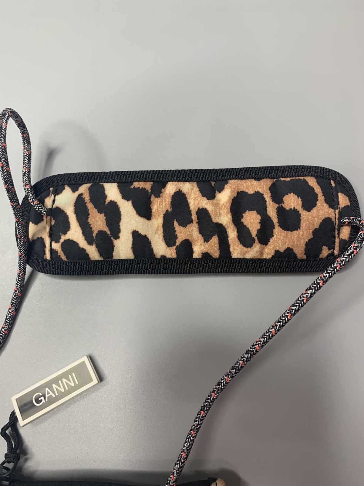 Ganni Ganni Leopard Print Crossbody Bag Size ONE SIZE - 6 Thumbnail