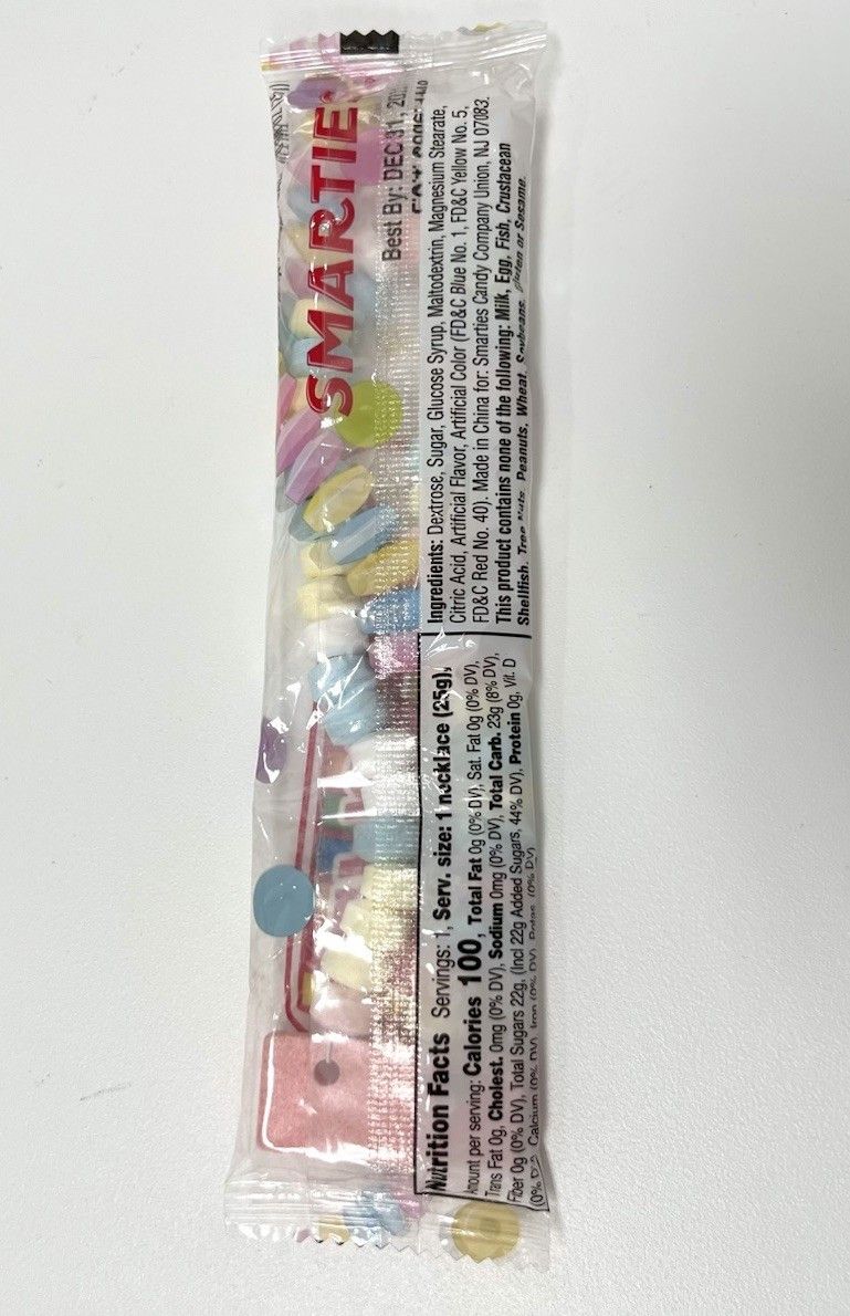 Supreme Supreme Smarties Candy Necklace Edible SS22 Sweet Size ONE SIZE - 2 Thumbnail