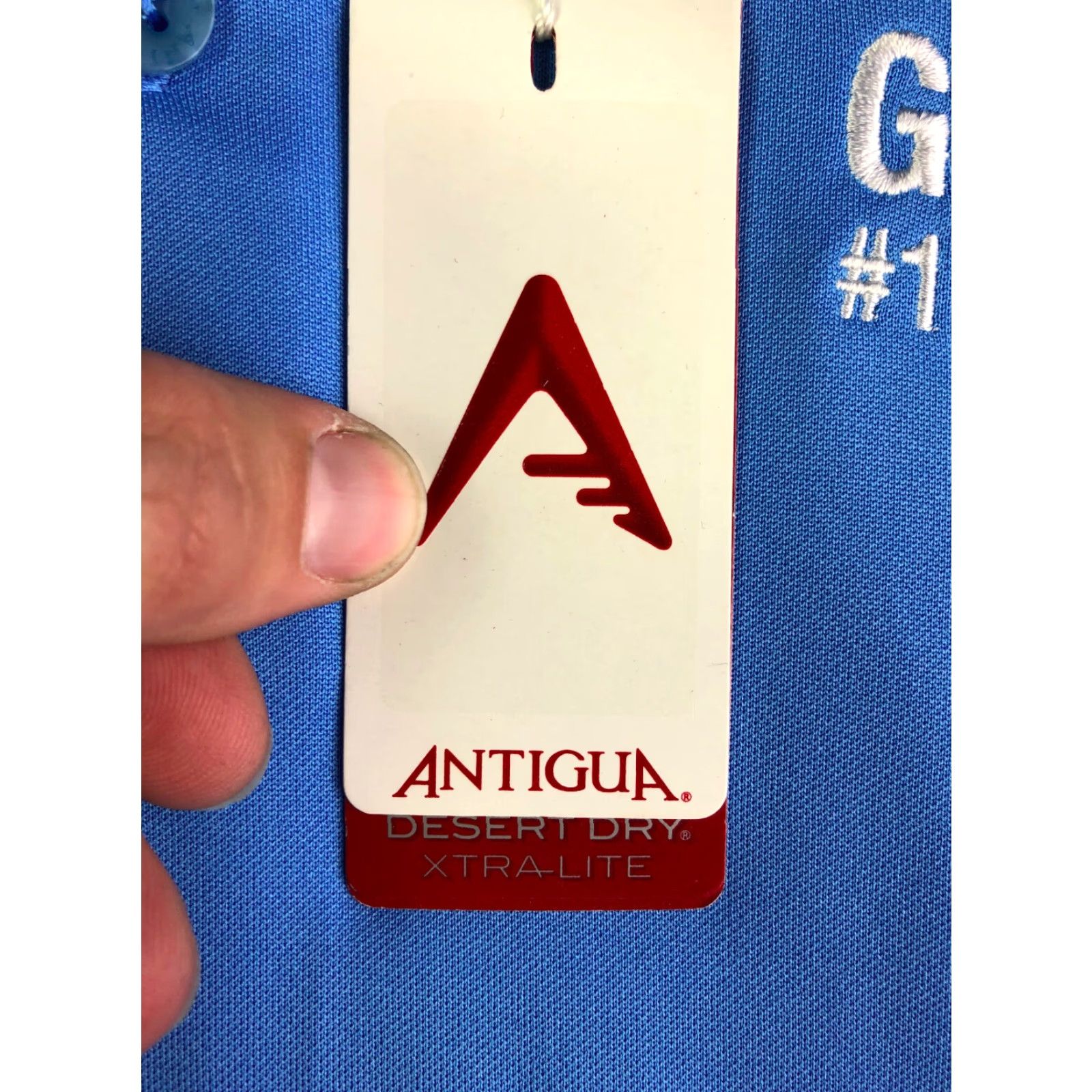 Vintage Antigua Golf Pride Blue Collared Polo Mens Size Large Size US L / EU 52-54 / 3 - 4 Thumbnail