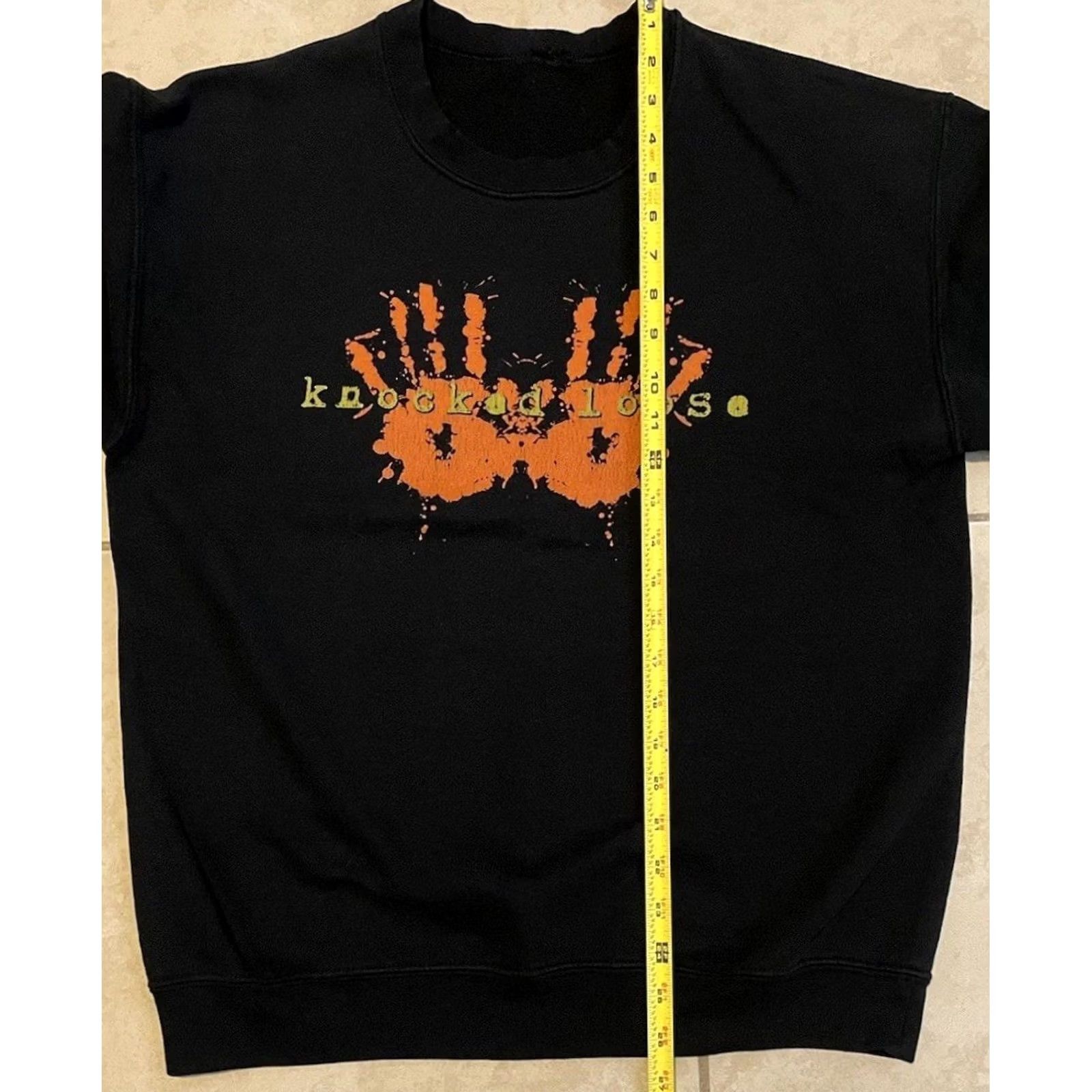 Vintage Knocked Loose Faded Sweatshirt S Hardcore Punk Band Hatebreed Boundaries Vtg Y2k Shirt Mens Black Punk Rock Concert 80s Tour Emo Goth Size US S / EU 44-46 / 1 - 6 Thumbnail