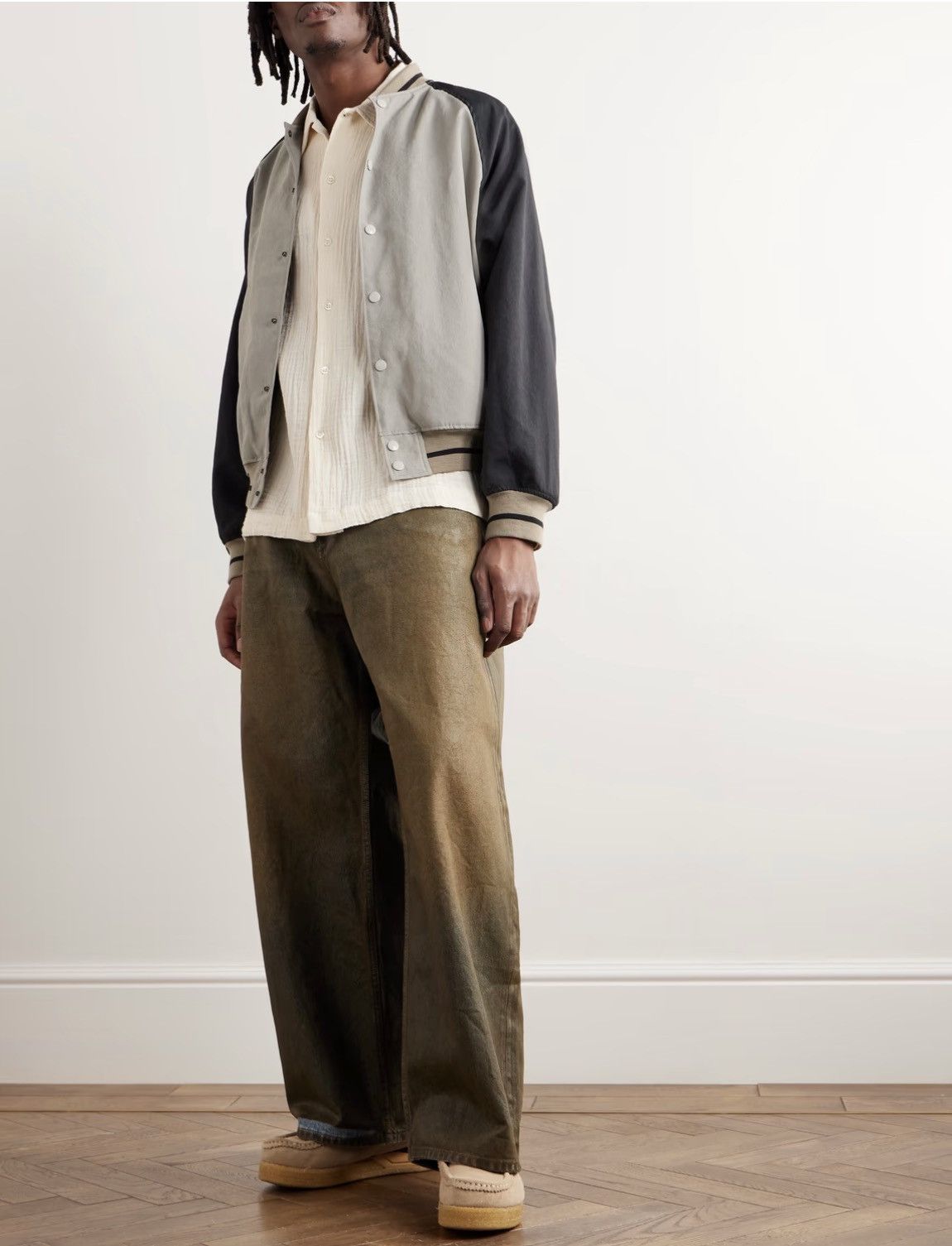 Remi Relief Baseball Bomber Jacket, Men's