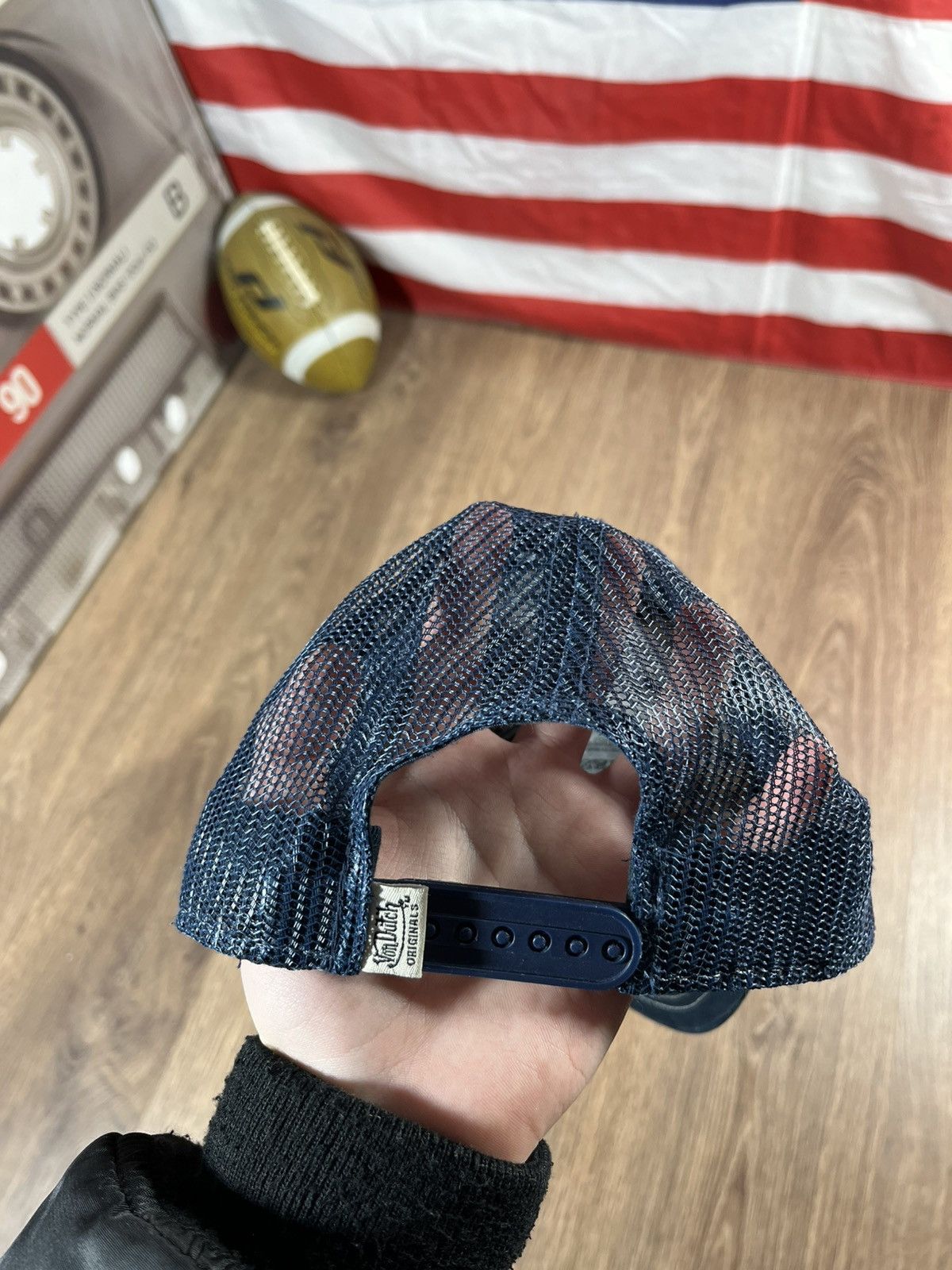 Von Dutch Vintage Von Dutch Distressed Cap Hat Size ONE SIZE - 7 Thumbnail