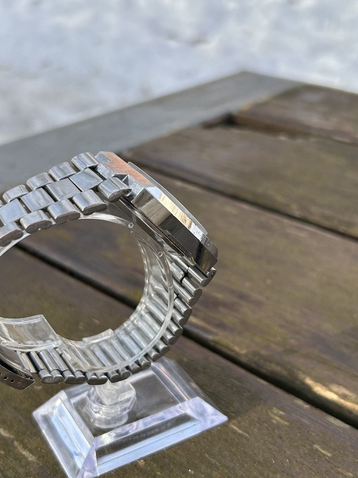 Vintage Vintage Watch Retro Soviet USSR Automatic Slava Tank Size ONE SIZE - 17 Thumbnail
