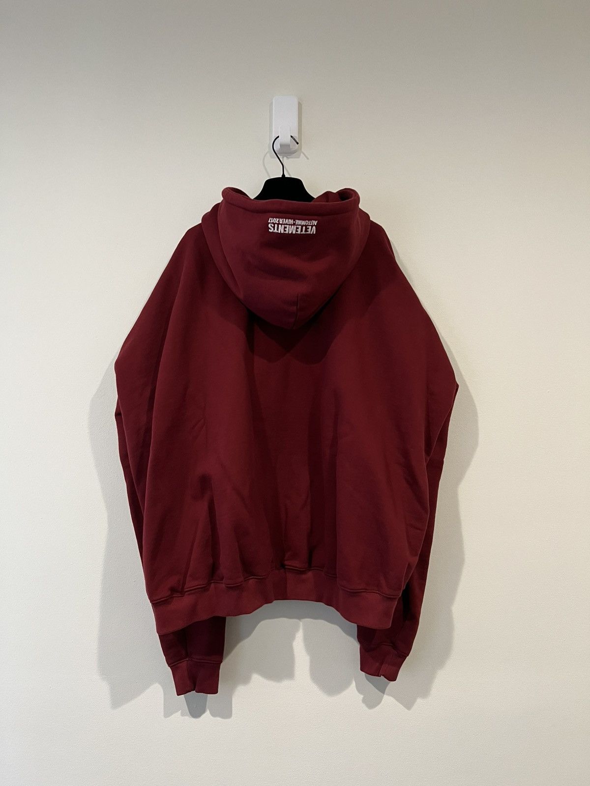 Vetements AW16 “May The Bridges I Burn Light The Way” Zip-Up Hoodie Size US S / EU 44-46 / 1 - 2 Thumbnail