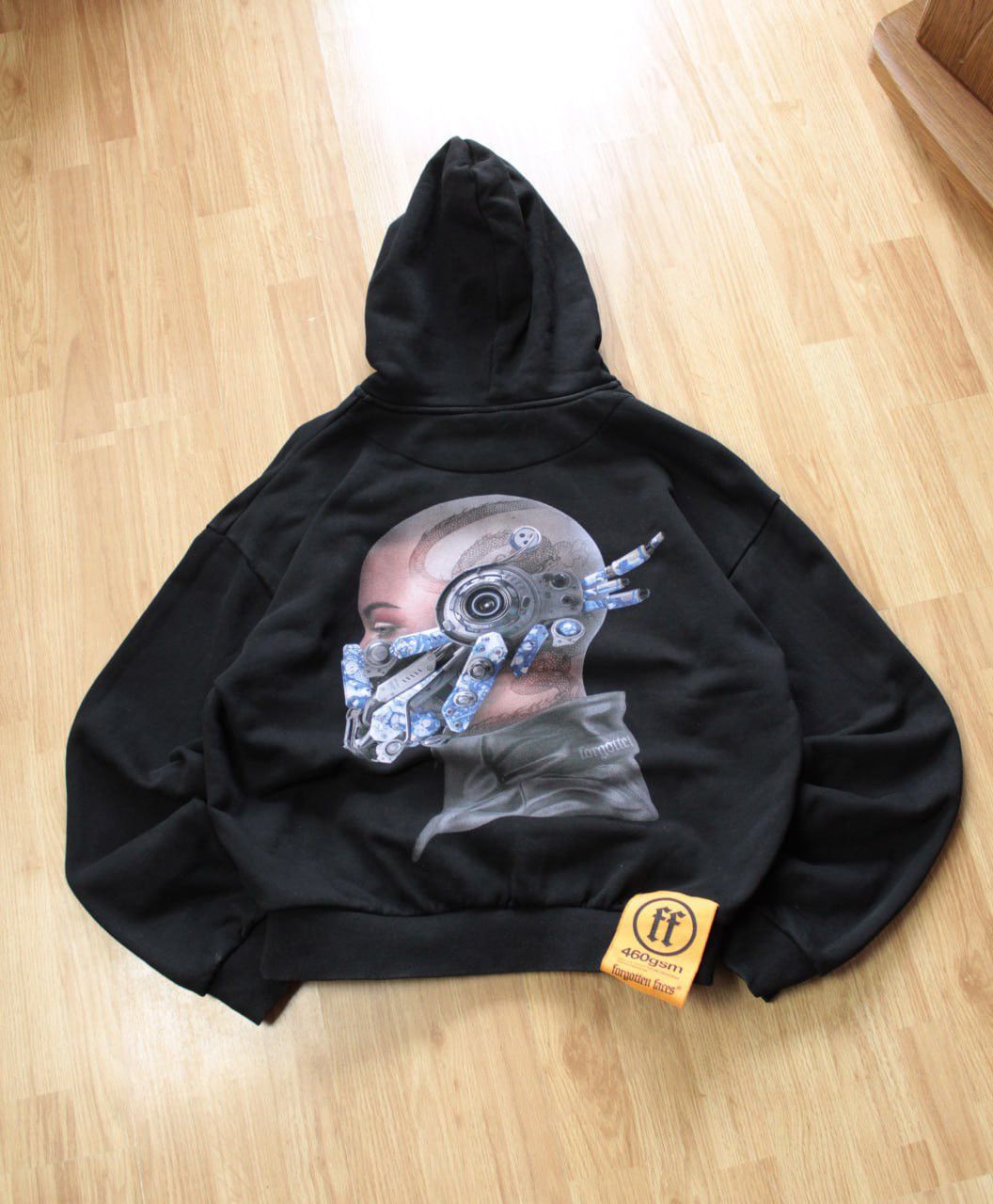 Japanese Brand 🔥 Forgotten Faces Oversized Big Art Logo Hoodie Sweatshirt Size US L / EU 52-54 / 3 - 1 Thumbnail