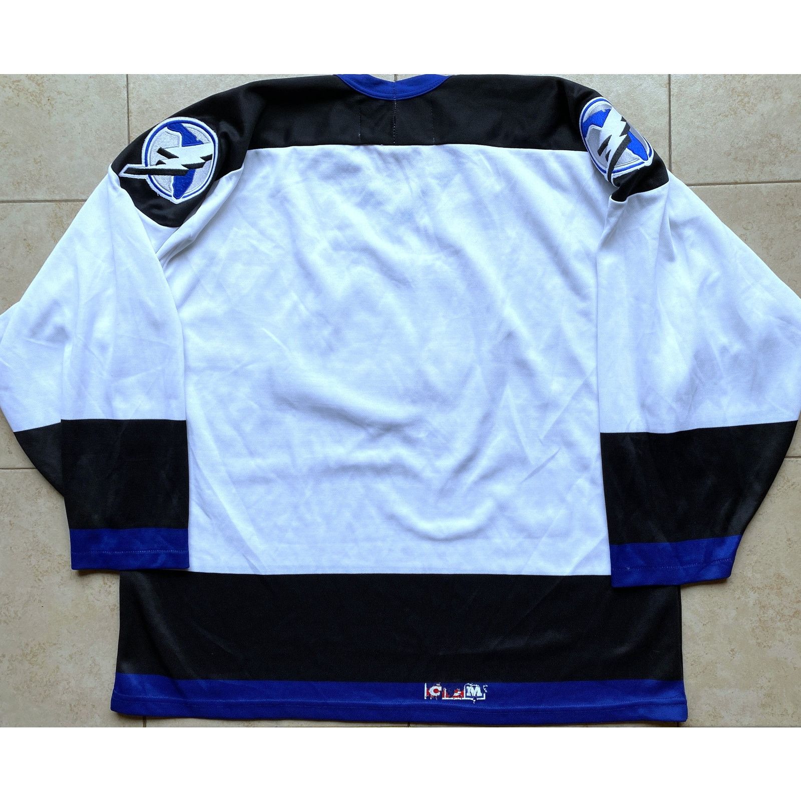 Ccm × NHL Tampa Bay Lightning 90s CCM jersey XL Florida hockey vtg Size US XL / EU 56 / 4 - 5 Thumbnail