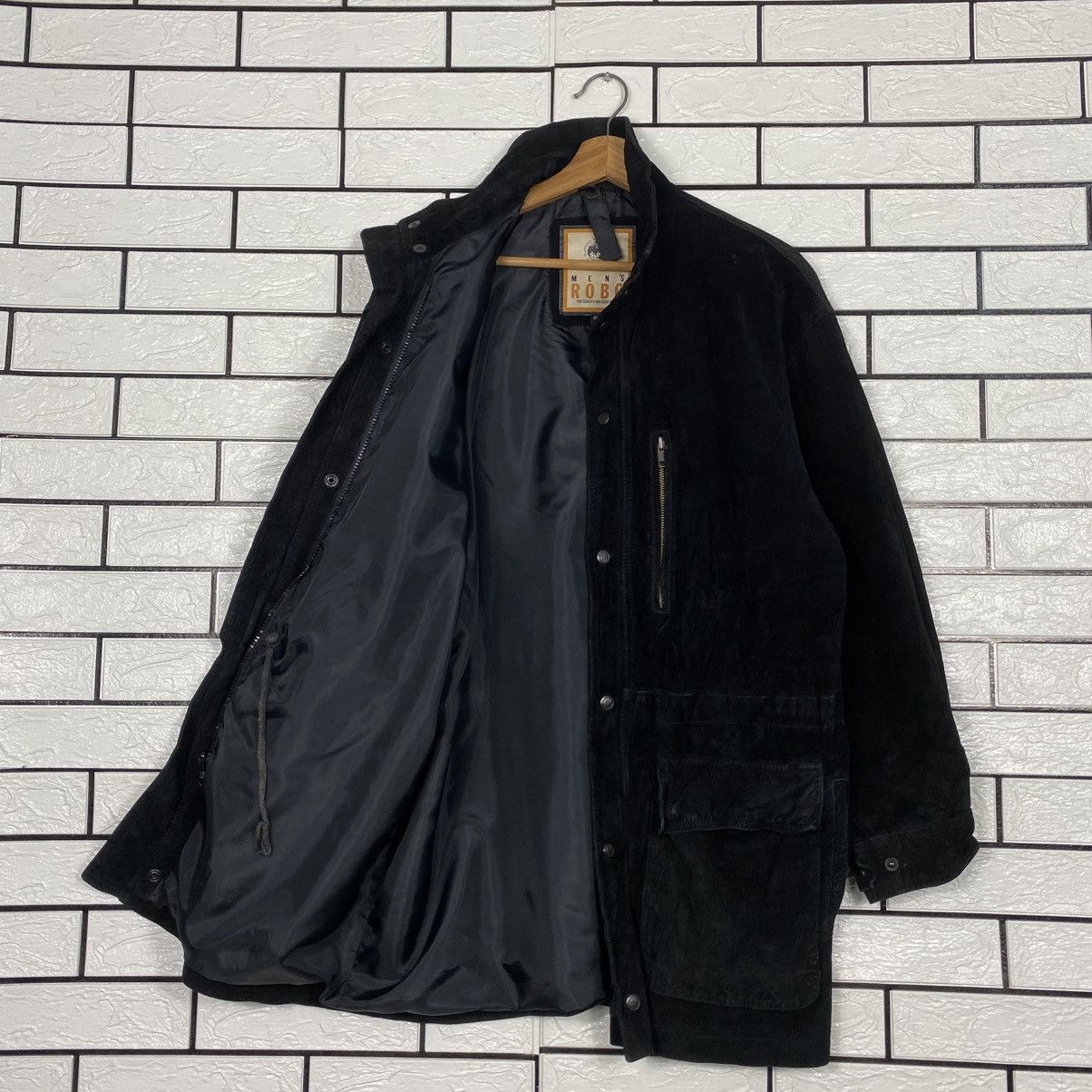 Issey Miyake 📌Vintage Chore Wool Jacket Blanket Men's Robo Size US L / EU 52-54 / 3 - 12 Thumbnail