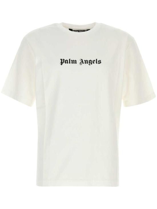 Tシャツ・カットソー PALM ANGELS Men T Shirts PMAA089C99JER003 0110 WHITE Tシャツ・カットソー PALM ANGELS Men T-shirt White