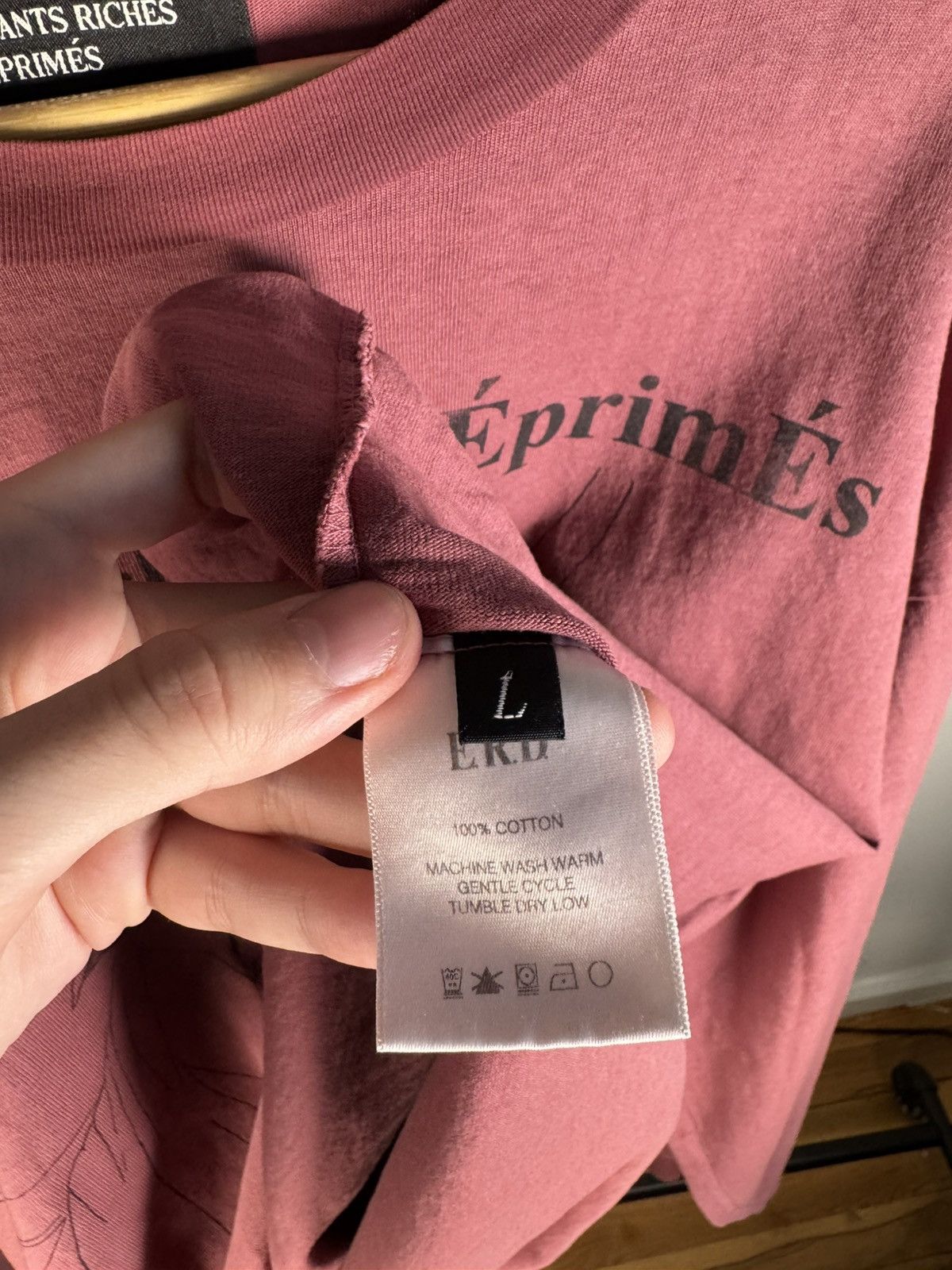Enfants Riches Deprimes 🚭EXTREMELY RARE🚭 2019 "ONCE YOU GET TO KNOW ME" LONG SLEEVE Size US L / EU 52-54 / 3 - 7 Thumbnail