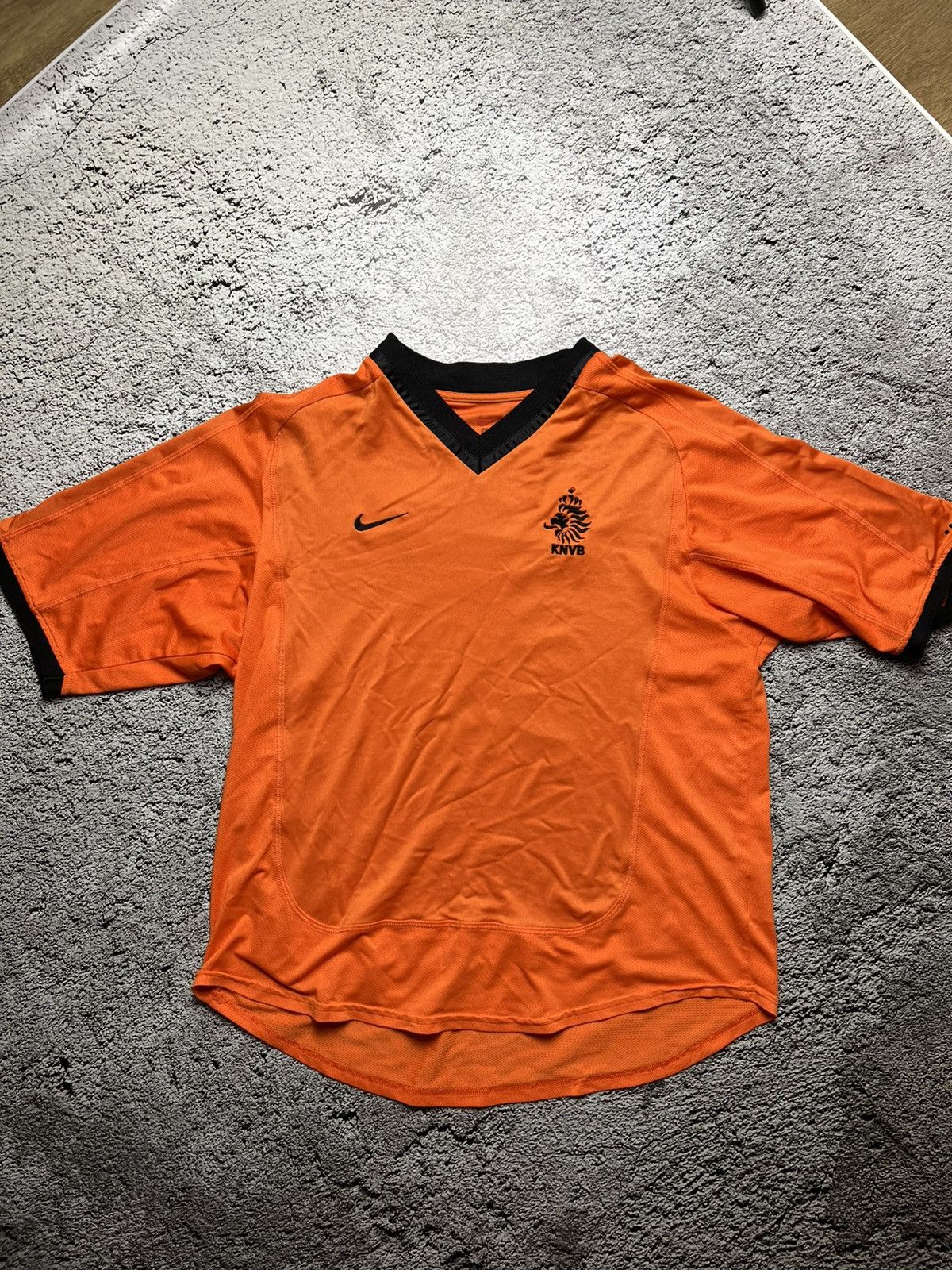 Nike 2000-2002 Netherlands Dennis Bergkamp nike vintage jersey Size US L / EU 52-54 / 3 - 2 Thumbnail