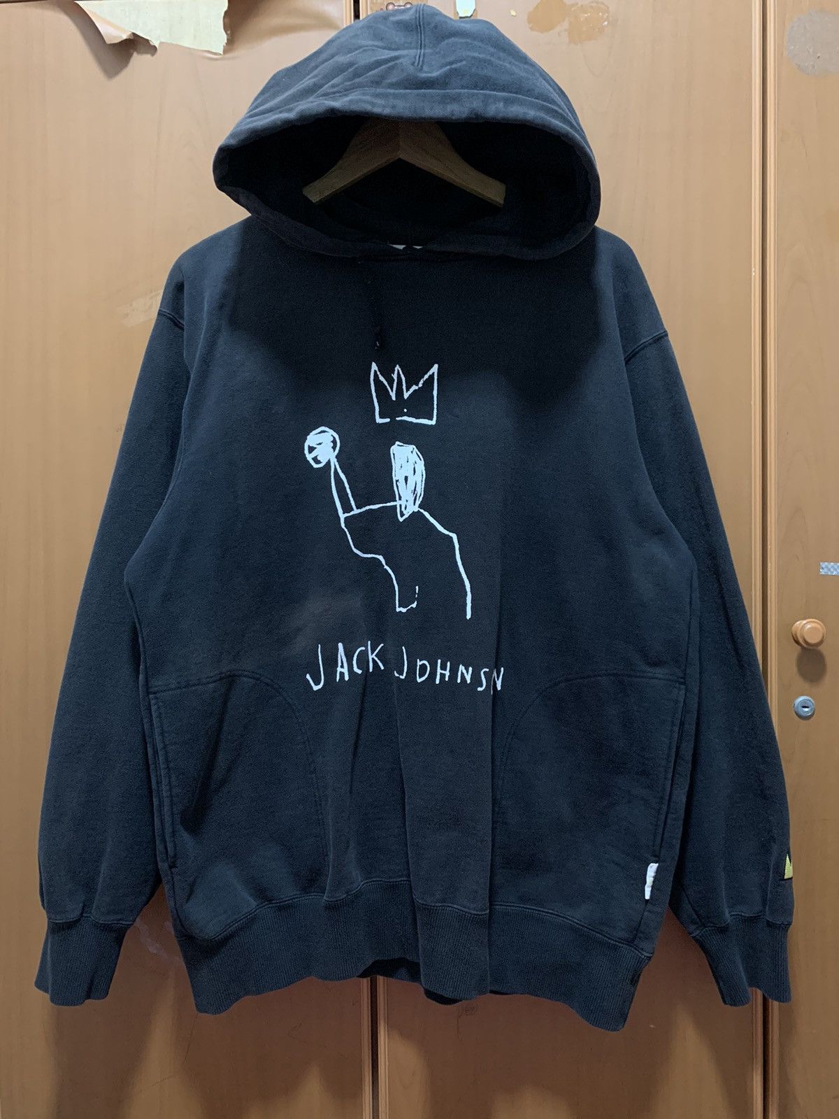 Jean-Michel Basquiat Jean Michel Basquait X Uniqlo Faded Hoodie Size US XXL / EU 58 / 5 - 1 Thumbnail