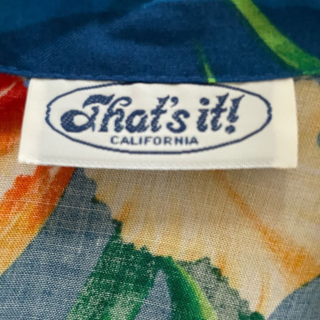 Vintage Vintage 70s 80s That’s It Tropical Floral Hawiian Shirt XS S Size XS / US 0-2 / IT 36-38 - 5 Thumbnail