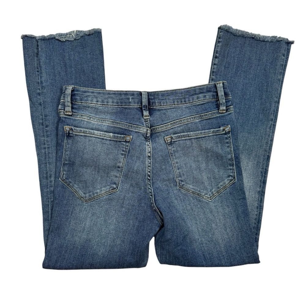 Free People Free People High Waist Crop Straight Leg Jeans Size 26 Size 26" / US 2 / IT 38 - 5 Thumbnail