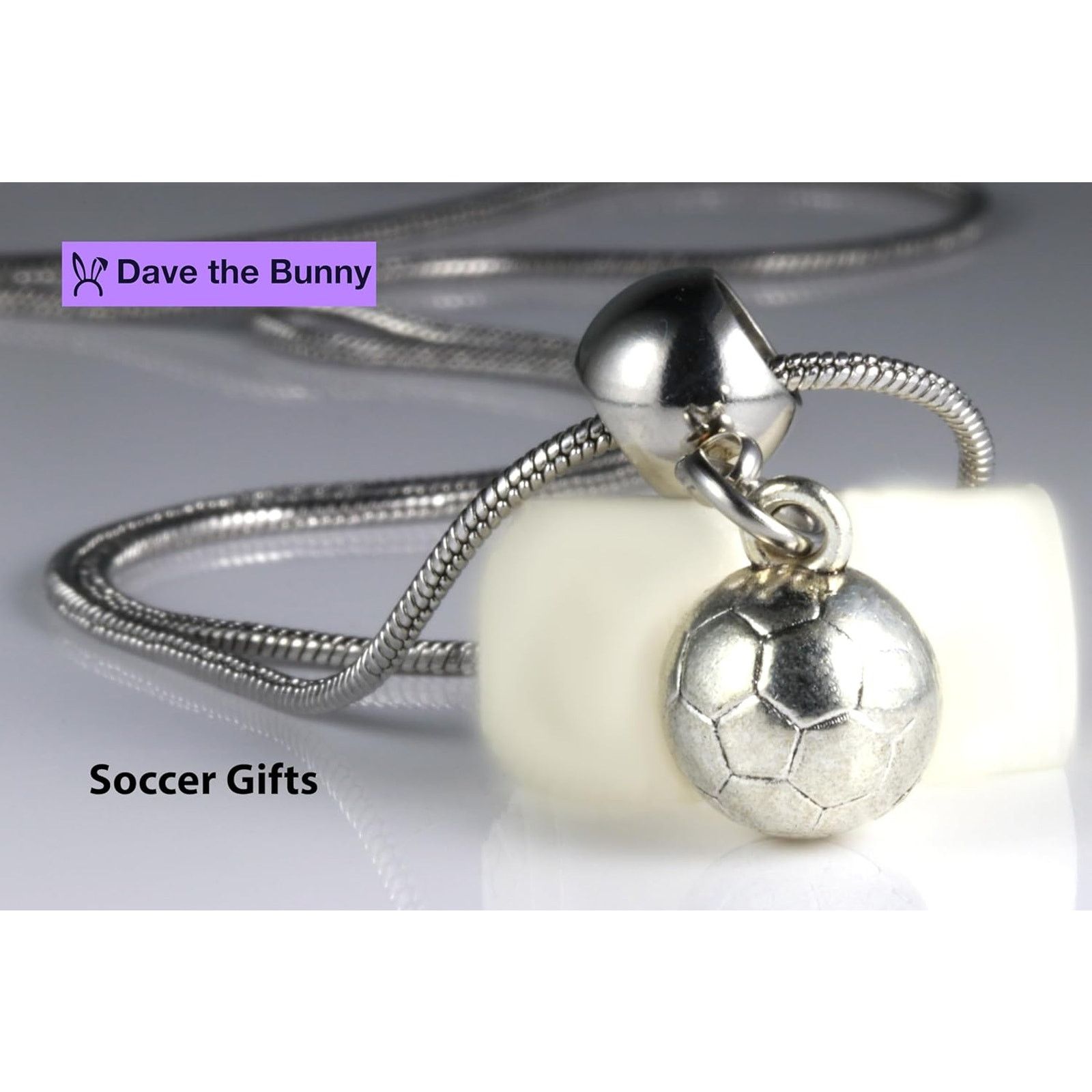 & Other Stories Soccer Necklace - Soccer Ball Charm Necklace Size ONE SIZE - 2 Thumbnail