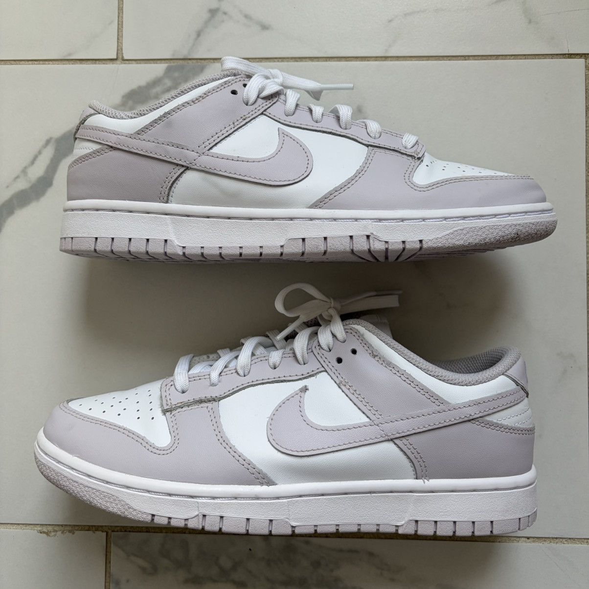Nike Nike Dunk Low Venice Women's Size 9 White Light Purple Size US 9 / IT 39 - 1 Thumbnail