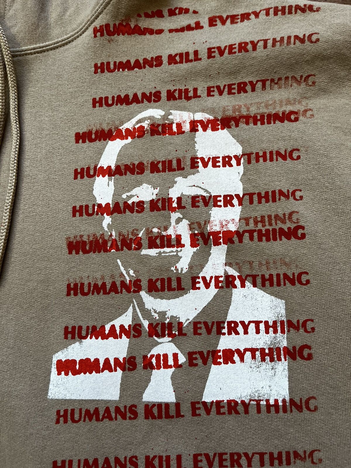 Other All Over Print Humans Kill Everything Hoodie Size US XL / EU 56 / 4 - 7 Thumbnail