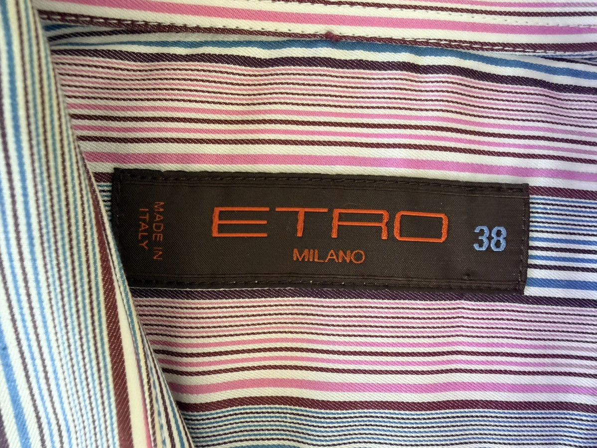 Etro Etro Men’s Button-Up Shirt Size US M / EU 48-50 / 2 - 5 Thumbnail