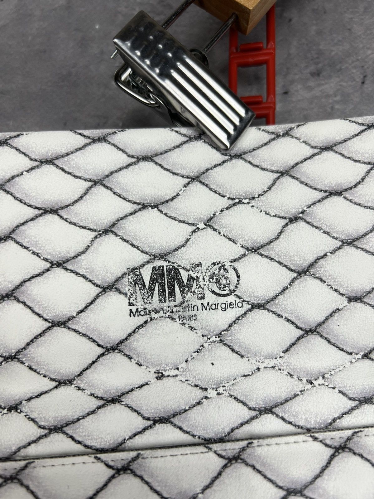 Maison Margiela Maison Margiela MM6 Mesh Print Clutch SS15 Size ONE SIZE - 6 Thumbnail