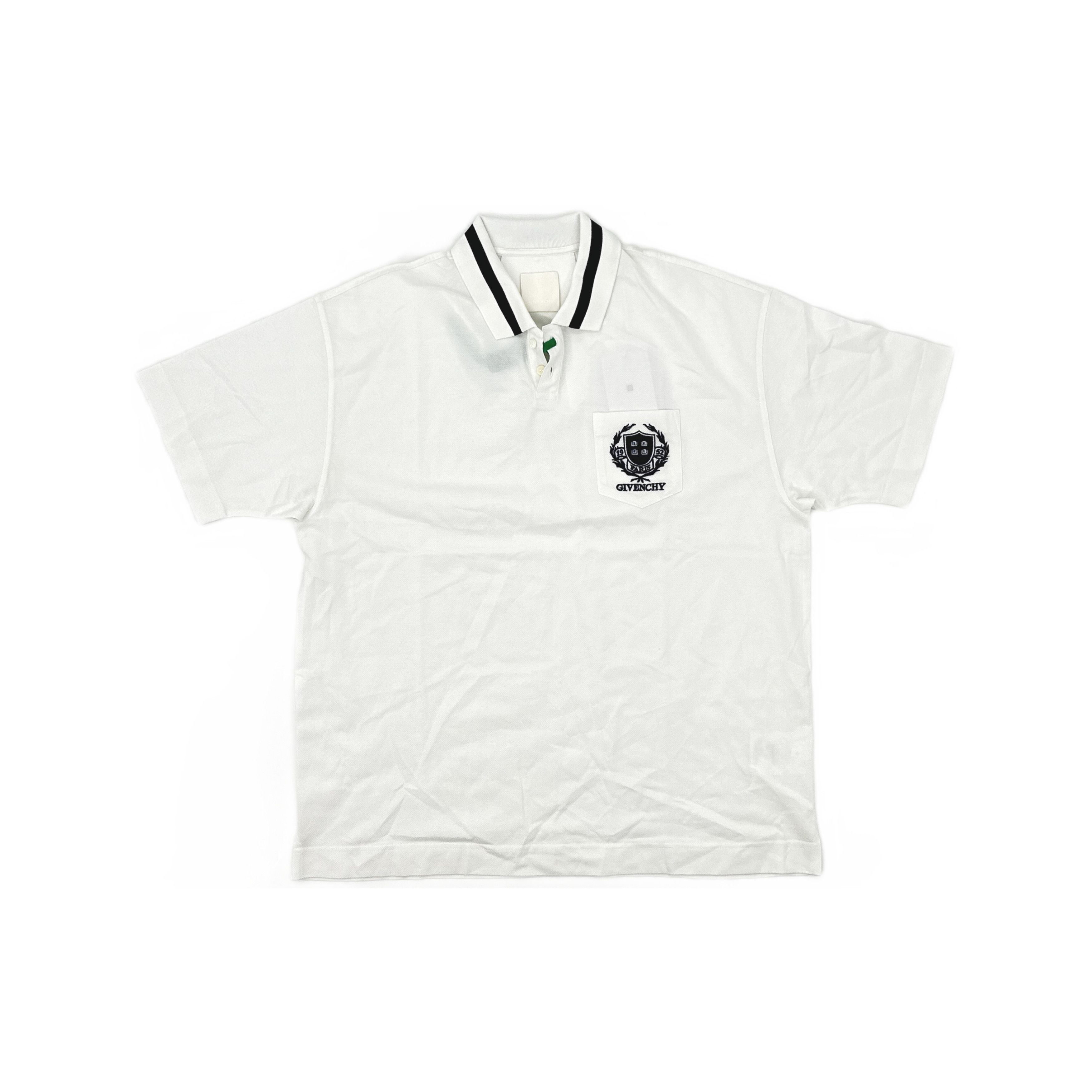 Givenchy Givenchy Shield Crest Polo Shirt Size XL Size US XL / EU 56 / 4 - 1 Thumbnail