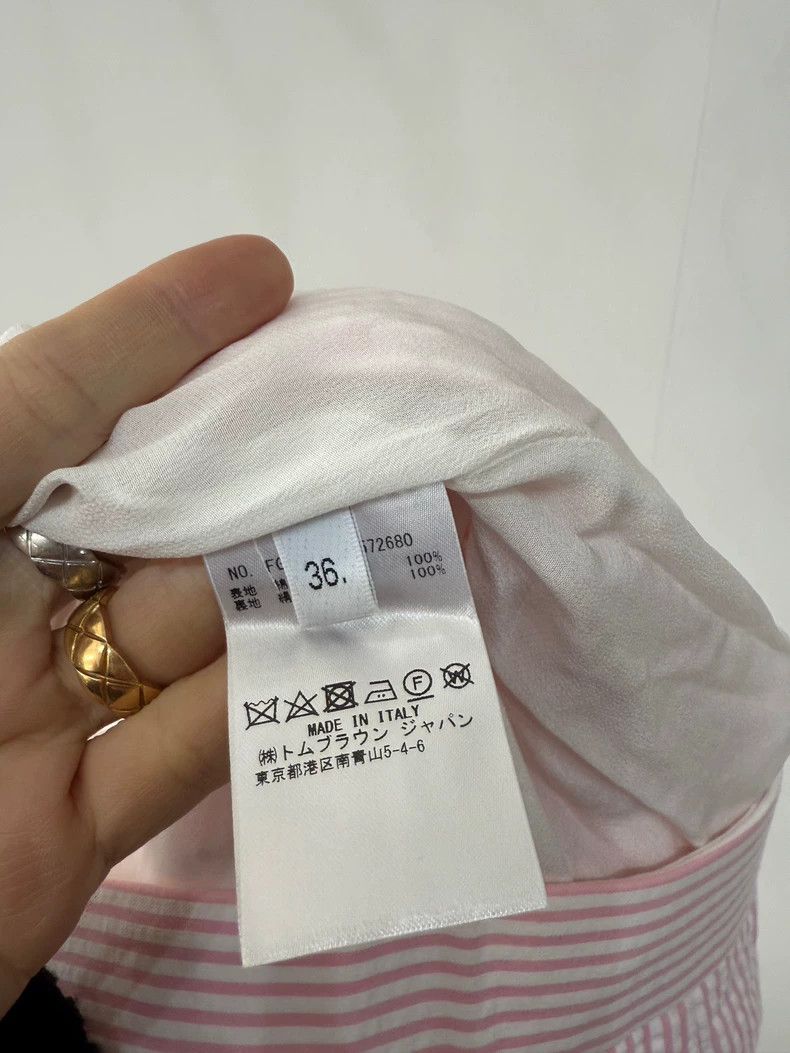 Thom Browne Thom Browne Pink pleated skirt Size 24" / US 00 / IT 34 - 6 Thumbnail