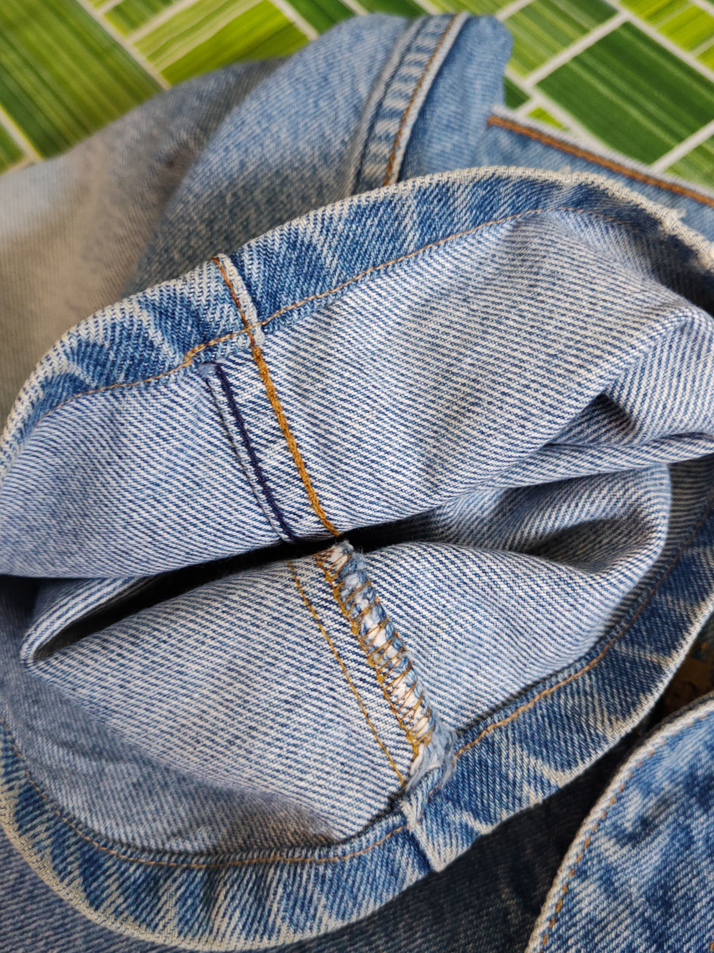 Levi's × Vintage Levi's Blue Distressed vintage denim Jeans #S1834 Size US 35 - 13 Thumbnail