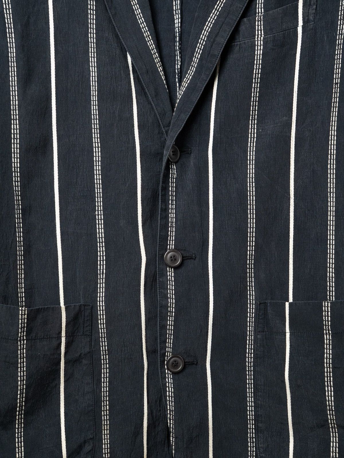 Issey Miyake Vintage 1980s Issey miyake Sashiko Stitching Blazer — Made Size US M / EU 48-50 / 2 - 5 Thumbnail