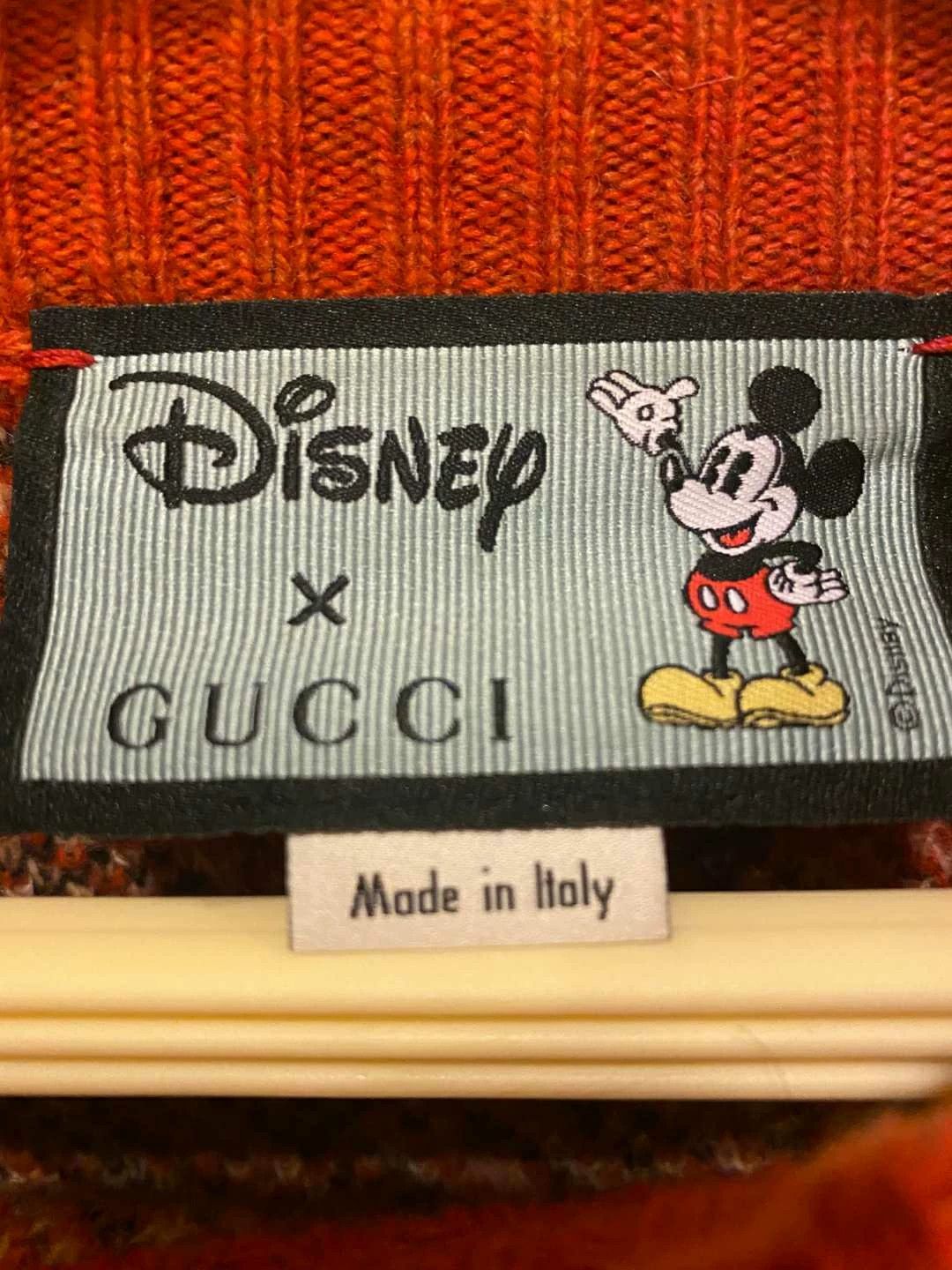 gucci x disney mickey mouse wool sweater