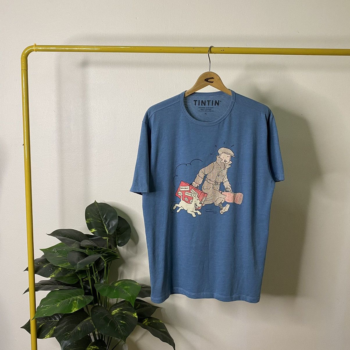 Cartoon Network × Vintage Moulinsart x Tintin Vintage Cartoon Made in Portugal Tee Size US L / EU 52-54 / 3 - 1 Thumbnail