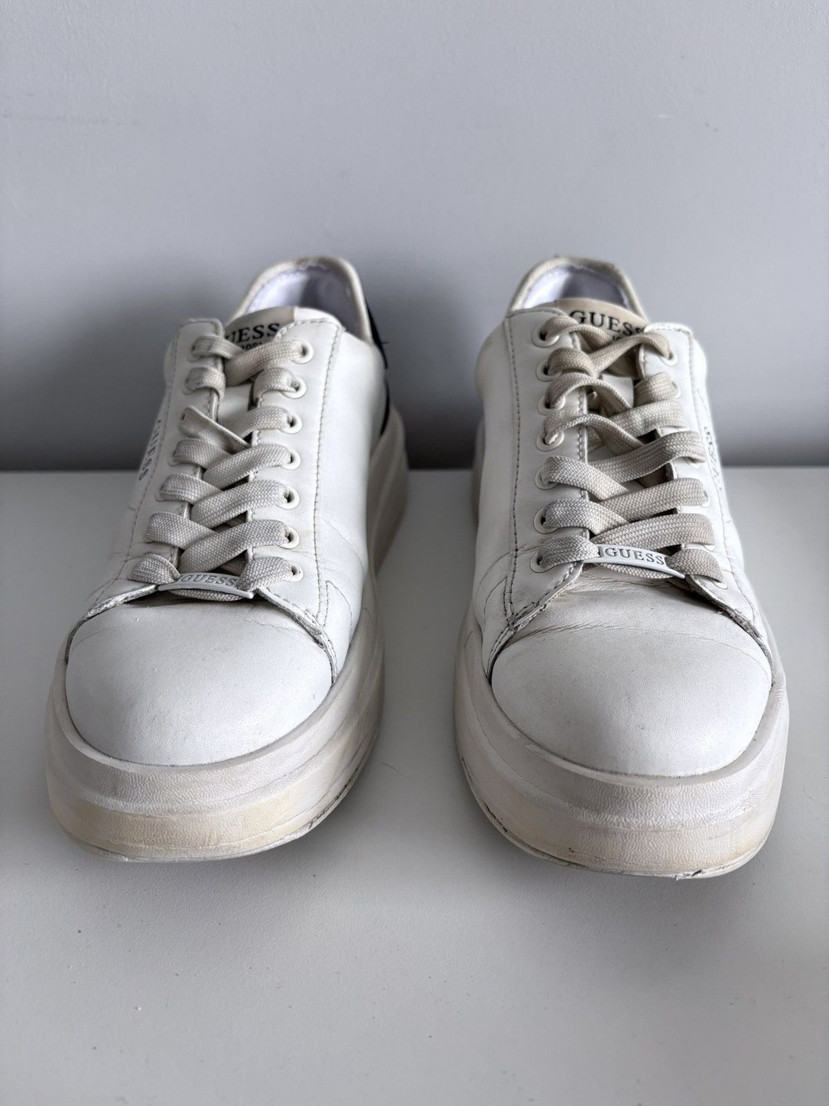 Guess Guess sneakers white leather platform women's size 37 Size US 7 / IT 37 - 2 Thumbnail