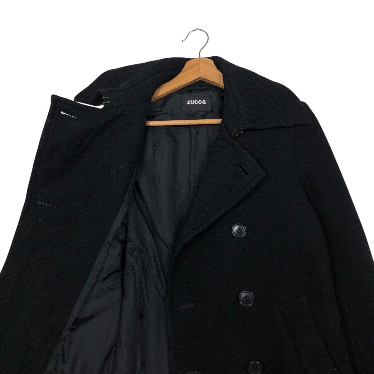 Issey Miyake 📌Rich Black Vintage Chore Worker Jacket Duck Canvas Zucca Size US M / EU 48-50 / 2 - 13 Thumbnail