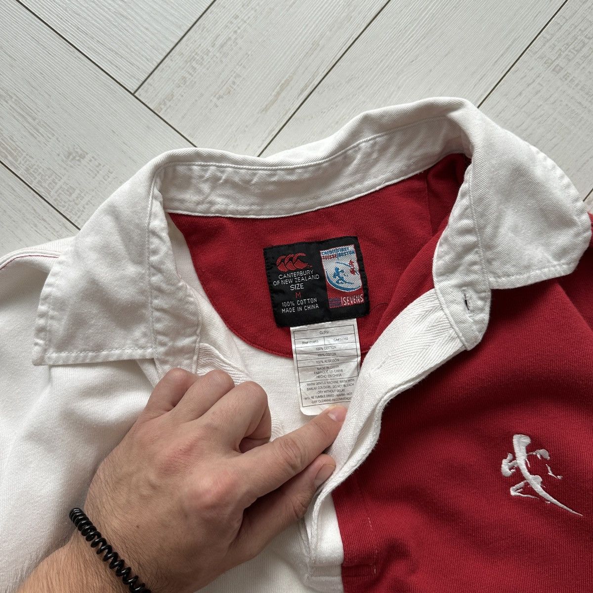 Canterbury of New Zealand Vintage 00s Canterbury New Zealand Gold Coast Sevens jersey Size US M / EU 48-50 / 2 - 7 Thumbnail