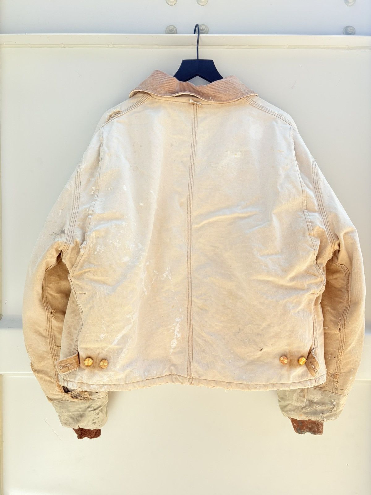 Carhartt Vintage Carhartt Jacket Faded Distressed GRUNGE Size US XL / EU 56 / 4 - 6 Thumbnail