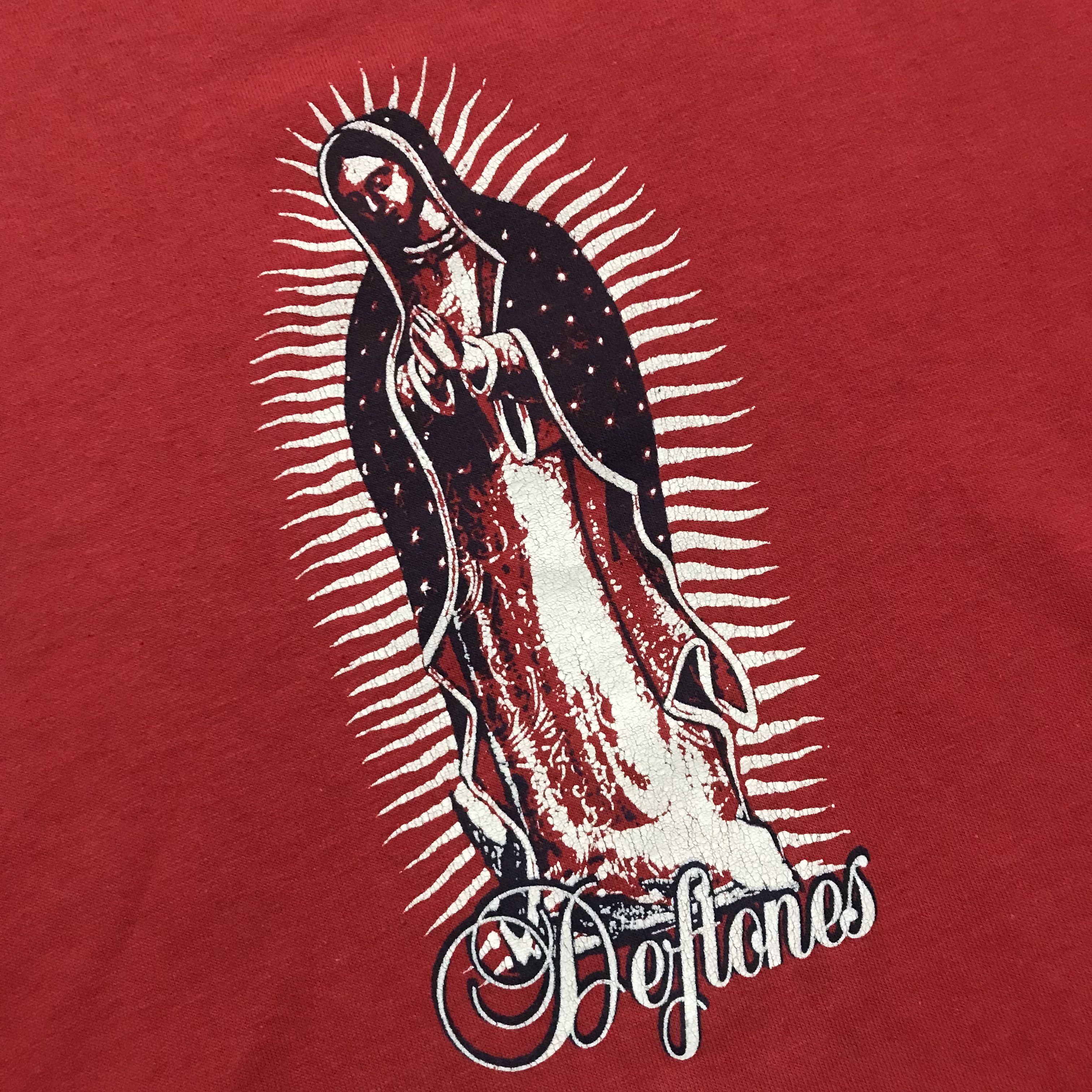 Band Tees Vintage Deftones Virgin Mary RARE Size US L / EU 52-54 / 3 - 3 Thumbnail