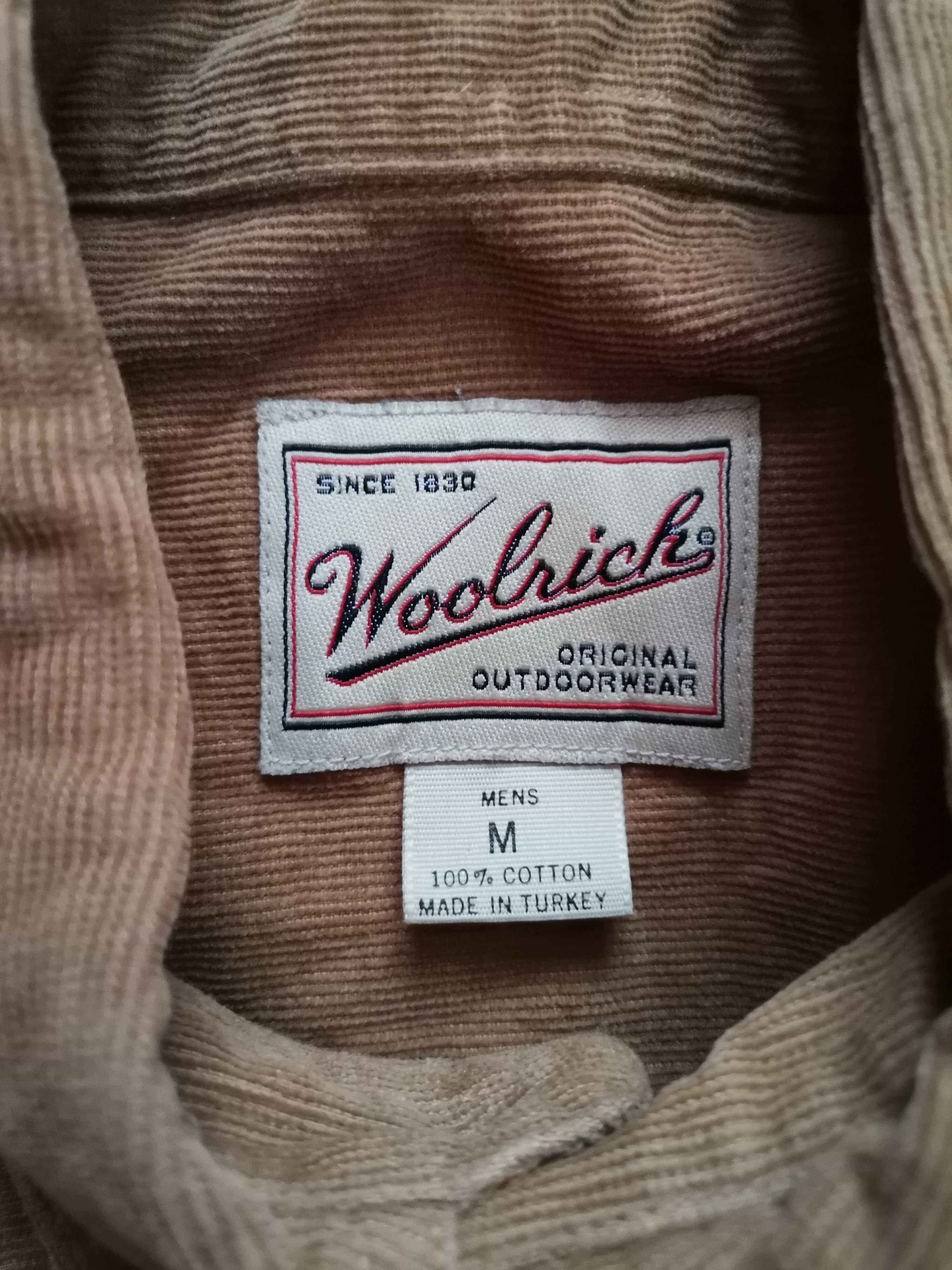 Vintage × Woolrich Woolen Mills Vintage Woolrich Corduroy Shirt Size US M / EU 48-50 / 2 - 3 Thumbnail