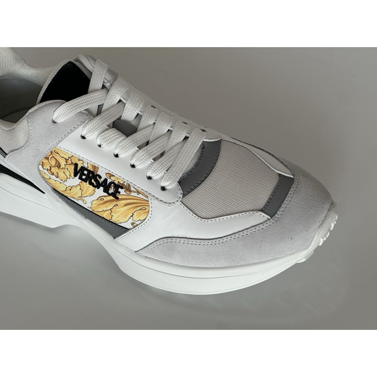 Versace Versace Medusa Men’s White/Black/Gold Sneakers 11 US 1011942 Size US 11 / EU 44 - 4 Thumbnail