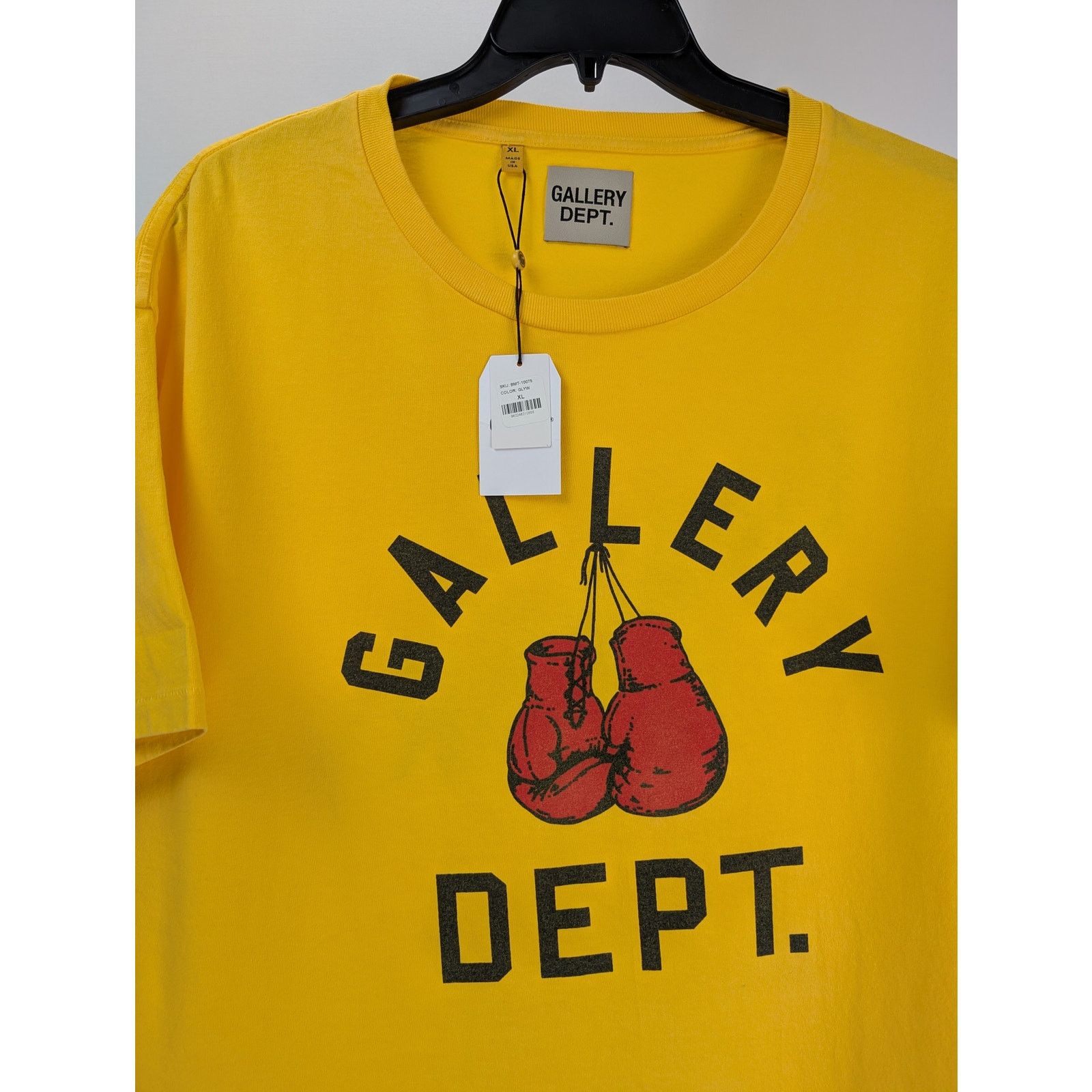 Gallery Dept. o1rshd1 Boxing Gloves T-Shirt in Yellow Size US XL / EU 56 / 4 - 5 Thumbnail