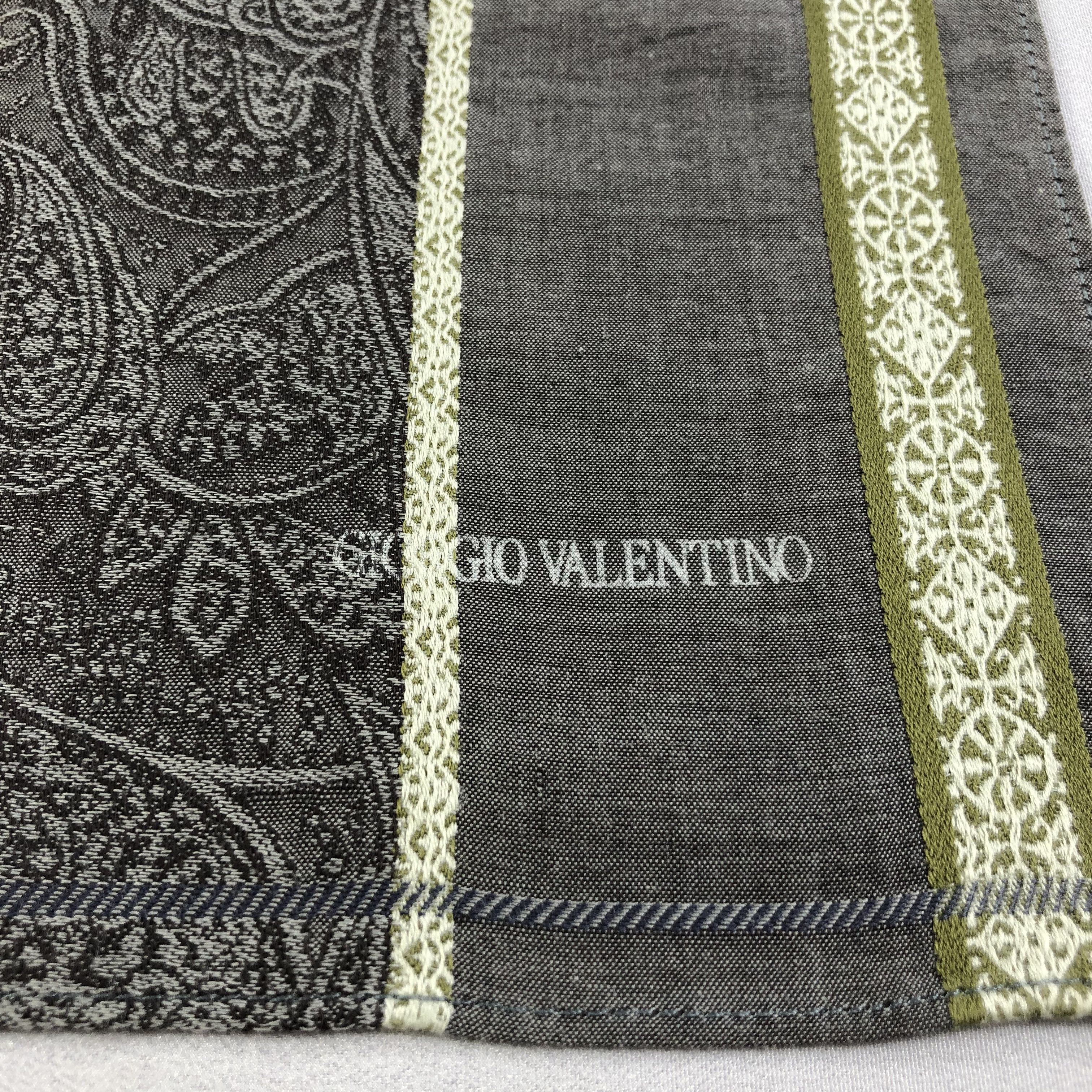 Vintage Giorgio Valentino Handkerchief Neckerchief Bandana H2113 Size ONE SIZE - 4 Thumbnail