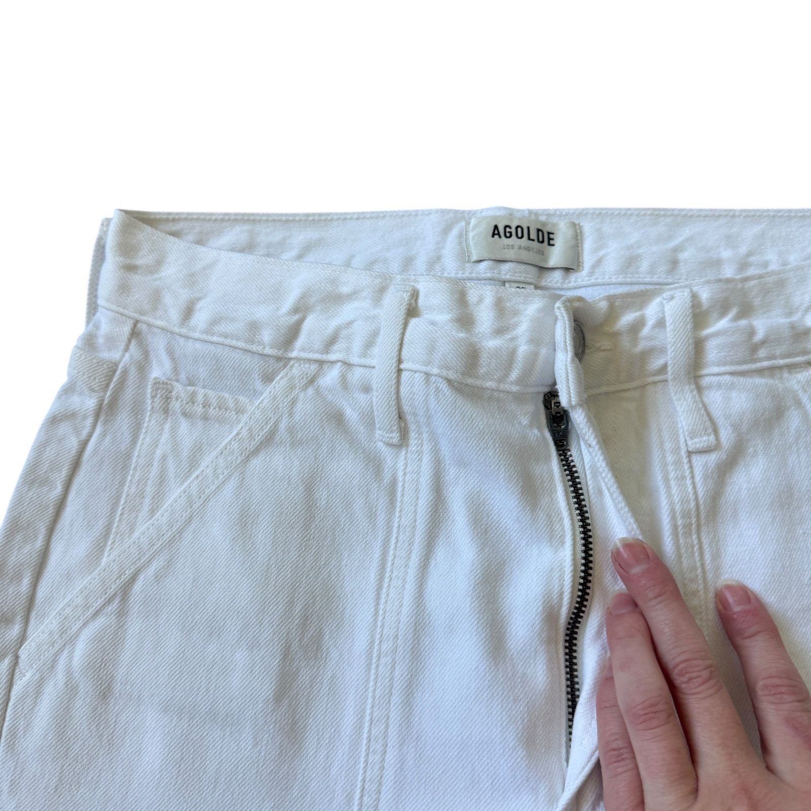 Agolde AGOLDE Cooper Cargo Jean Milkshake Wash Size 25" / US 0 / IT 36 - 7 Thumbnail