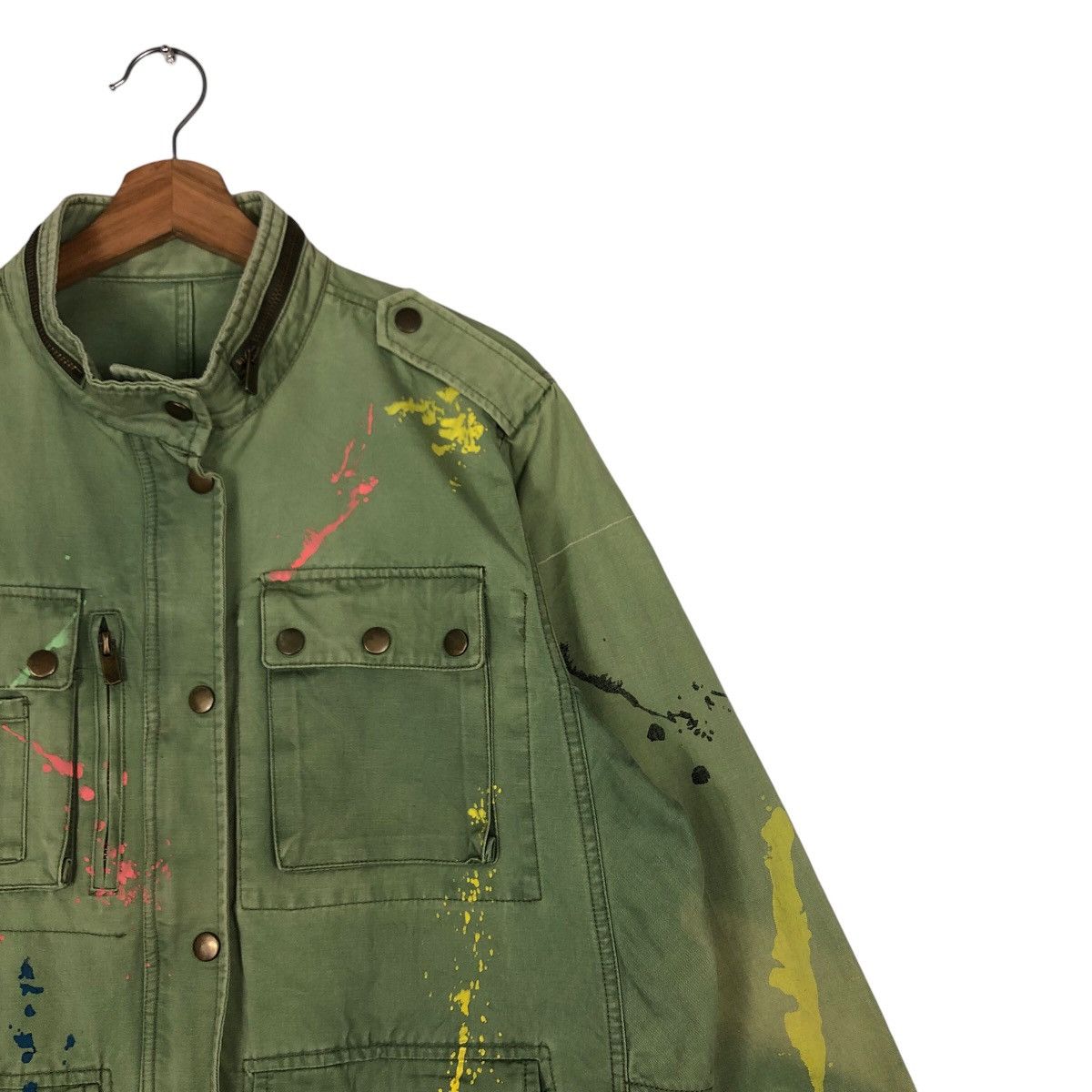 Hysteric Glamour 🔥Very Rare Hunting Multi Pocket Inspector Jacket Big Logo Size US S / EU 44-46 / 1 - 9 Thumbnail