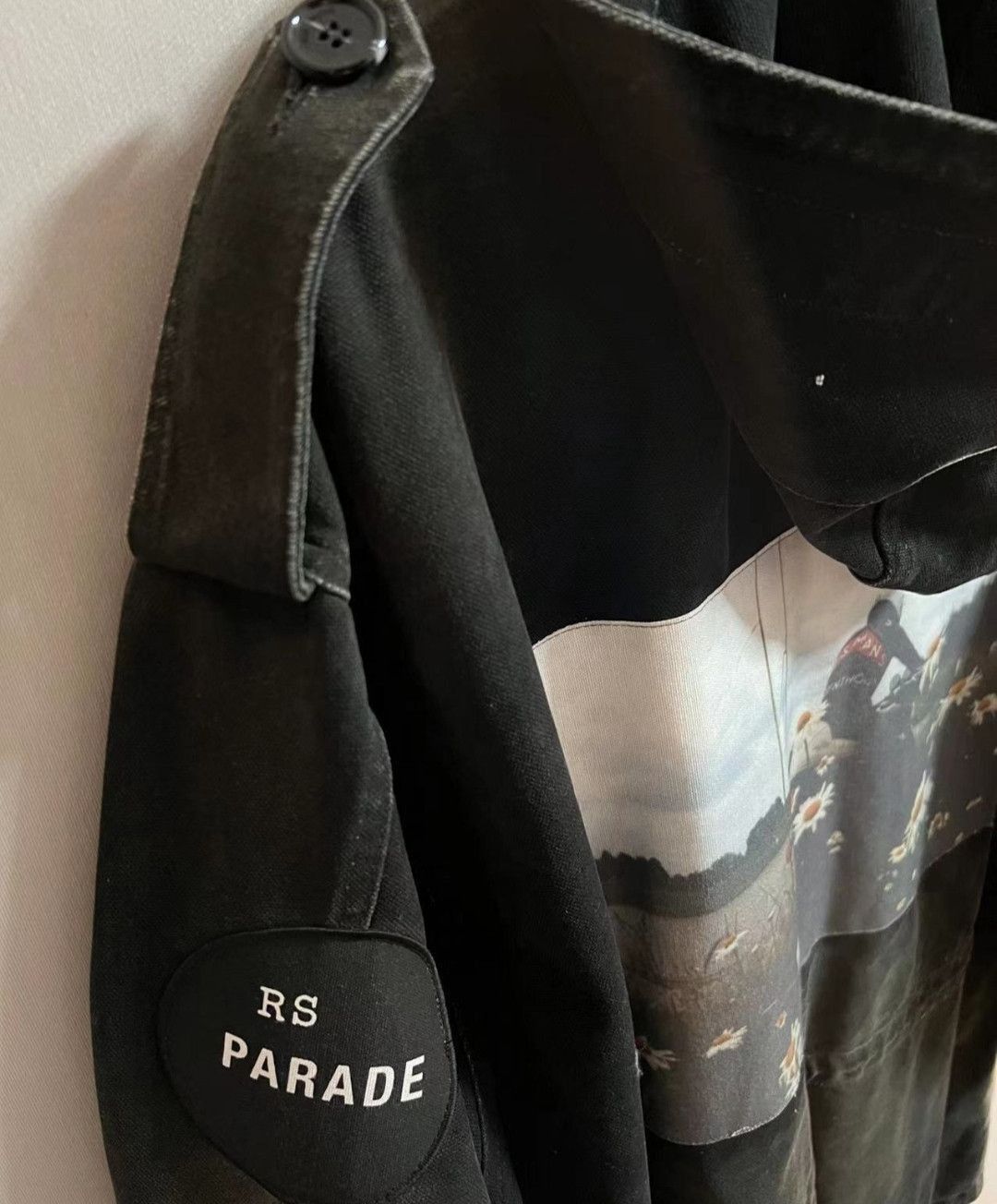Raf Simons RAF SIMONS 21ss washed and distressed appliquéd parka-2505 Size US XS / EU 42 / 0 - 4 Thumbnail