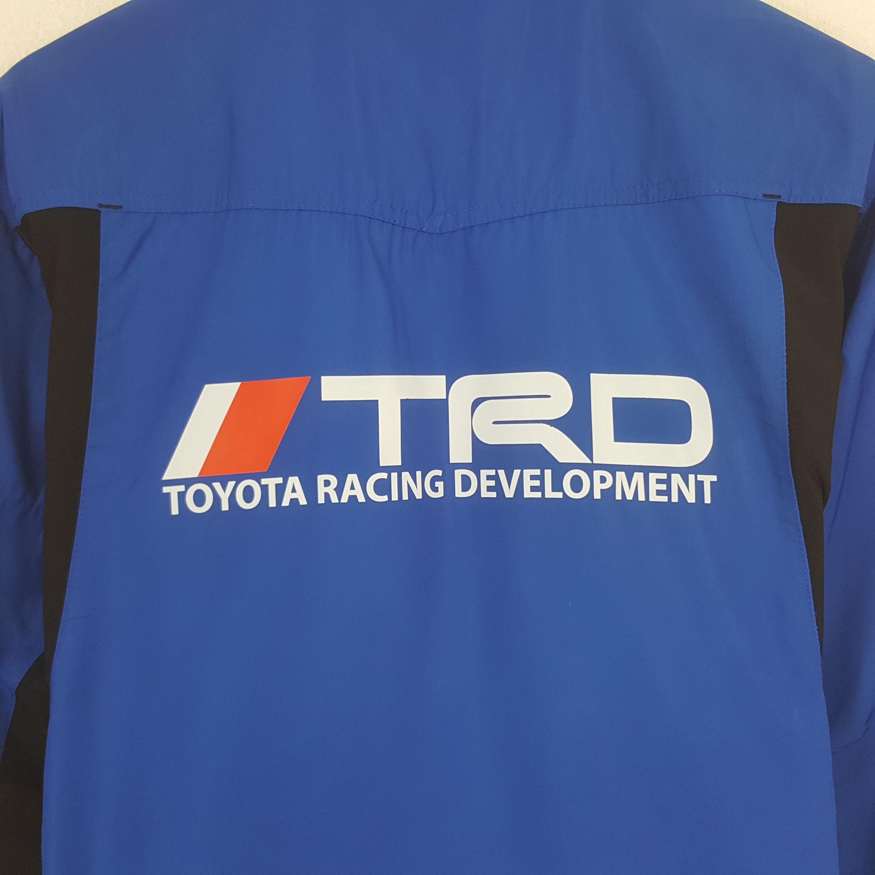 Japanese Brand × Vintage Vintage Toyota Racing Custom Art Windbreaker Jacket Size US M / EU 48-50 / 2 - 2 Thumbnail