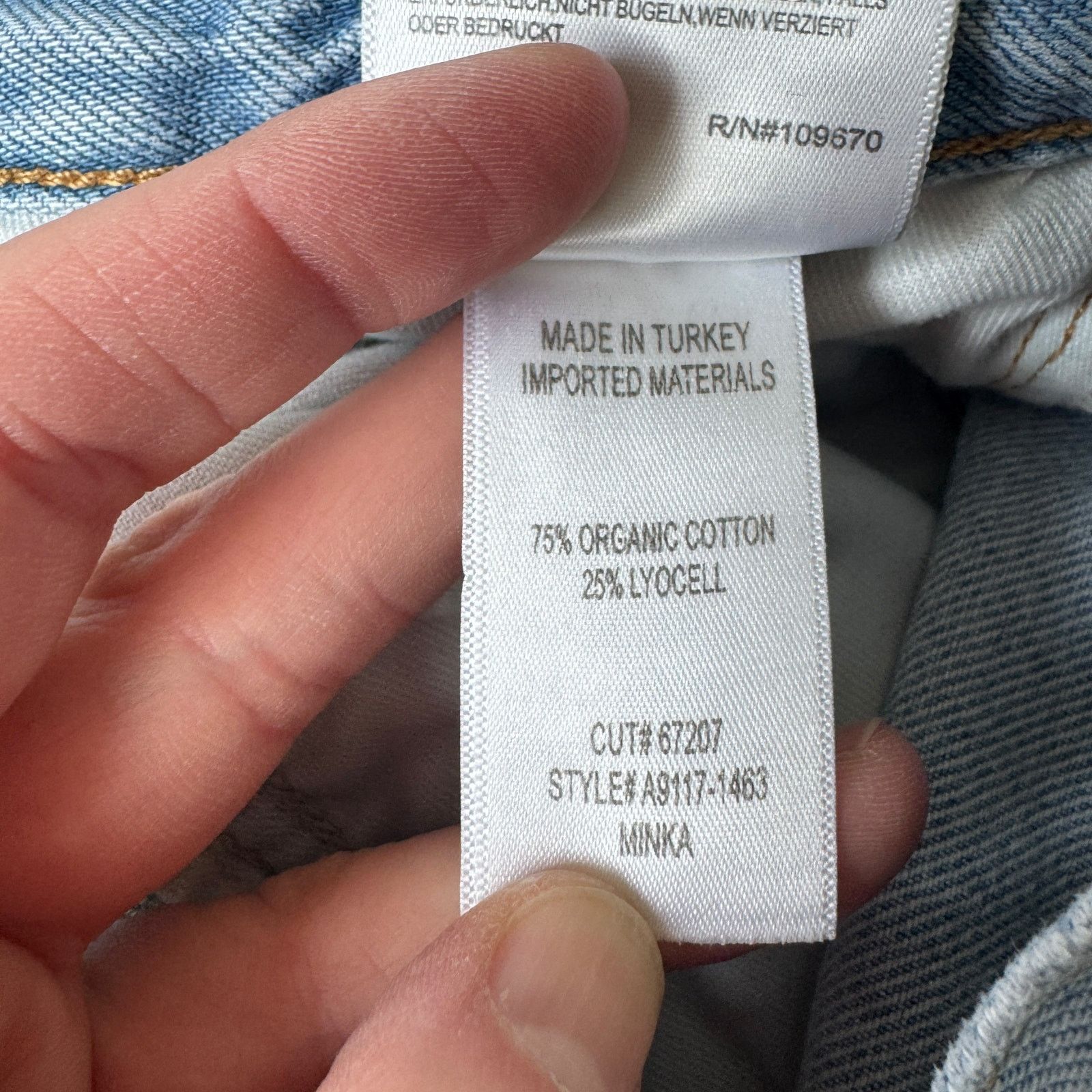 Agolde AGOLDE Minka Cargo Jeans Realm Wash Size 25" / US 0 / IT 36 - 7 Thumbnail