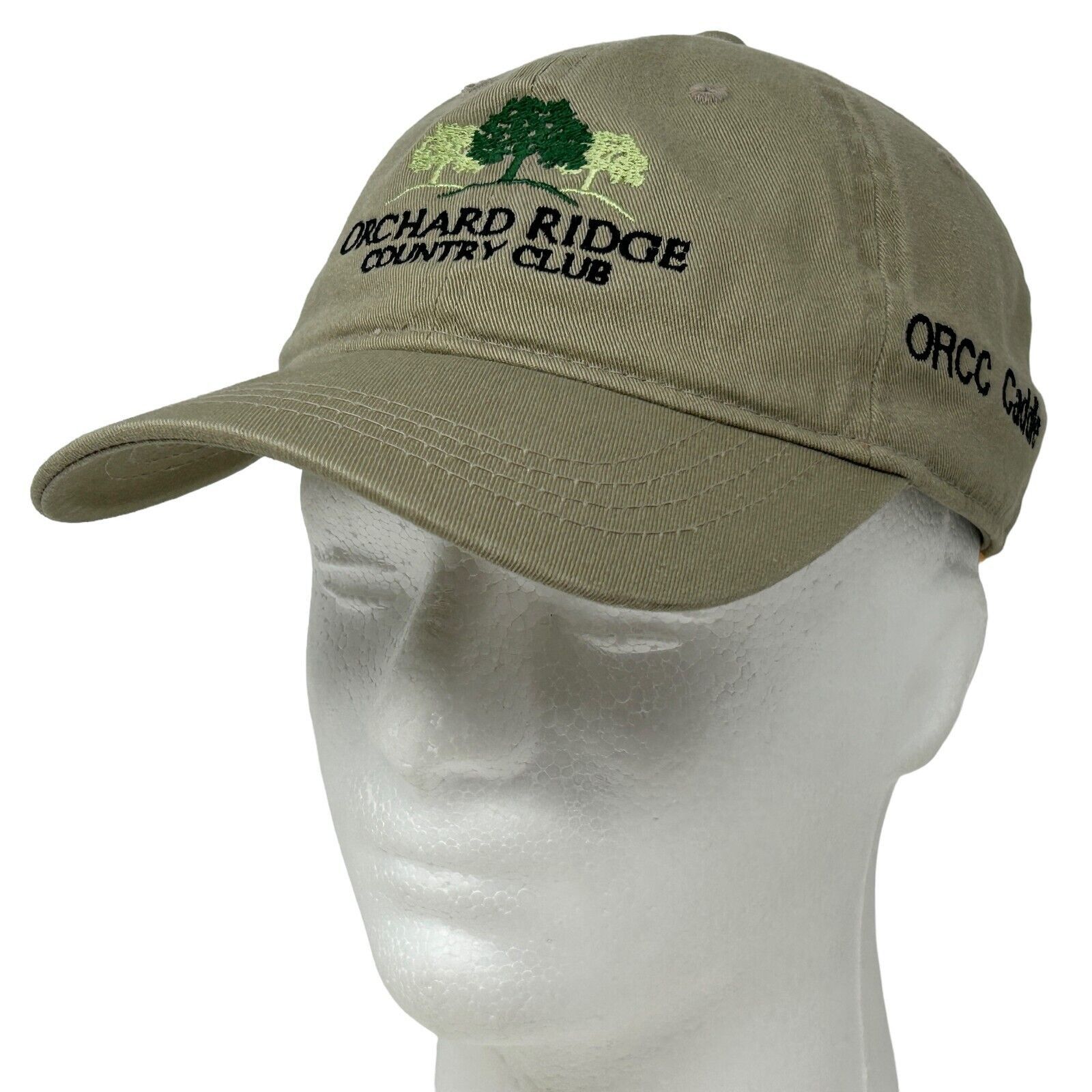 Other Orchard Ridge Country Club Caddie Hat Baseball Cap Beige Size ONE SIZE - 9 Thumbnail