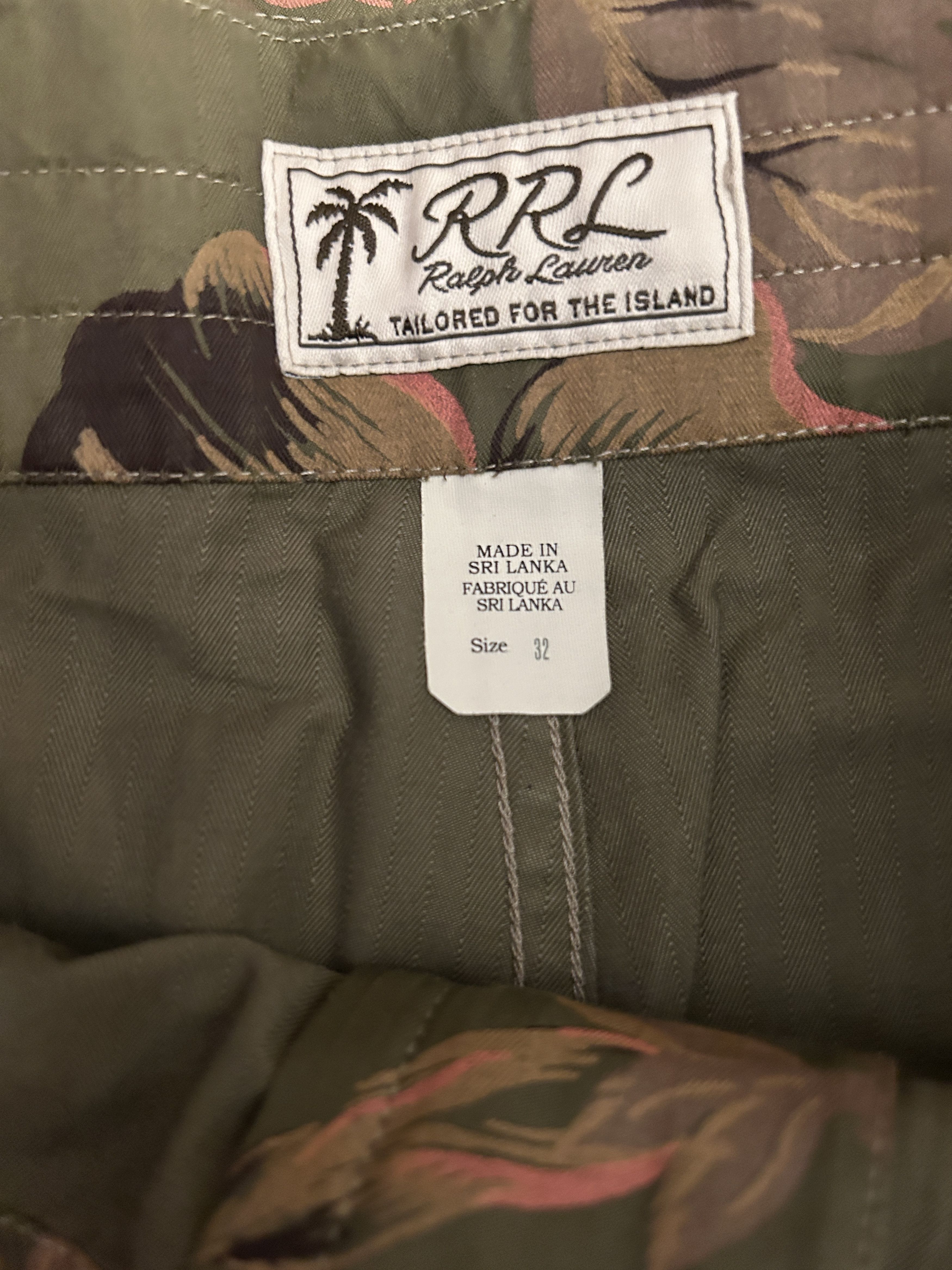 RRL Ralph Lauren Long floral Printed Cotton-blend Swim Shorts In Green Size US 32 / EU 48 - 4 Thumbnail