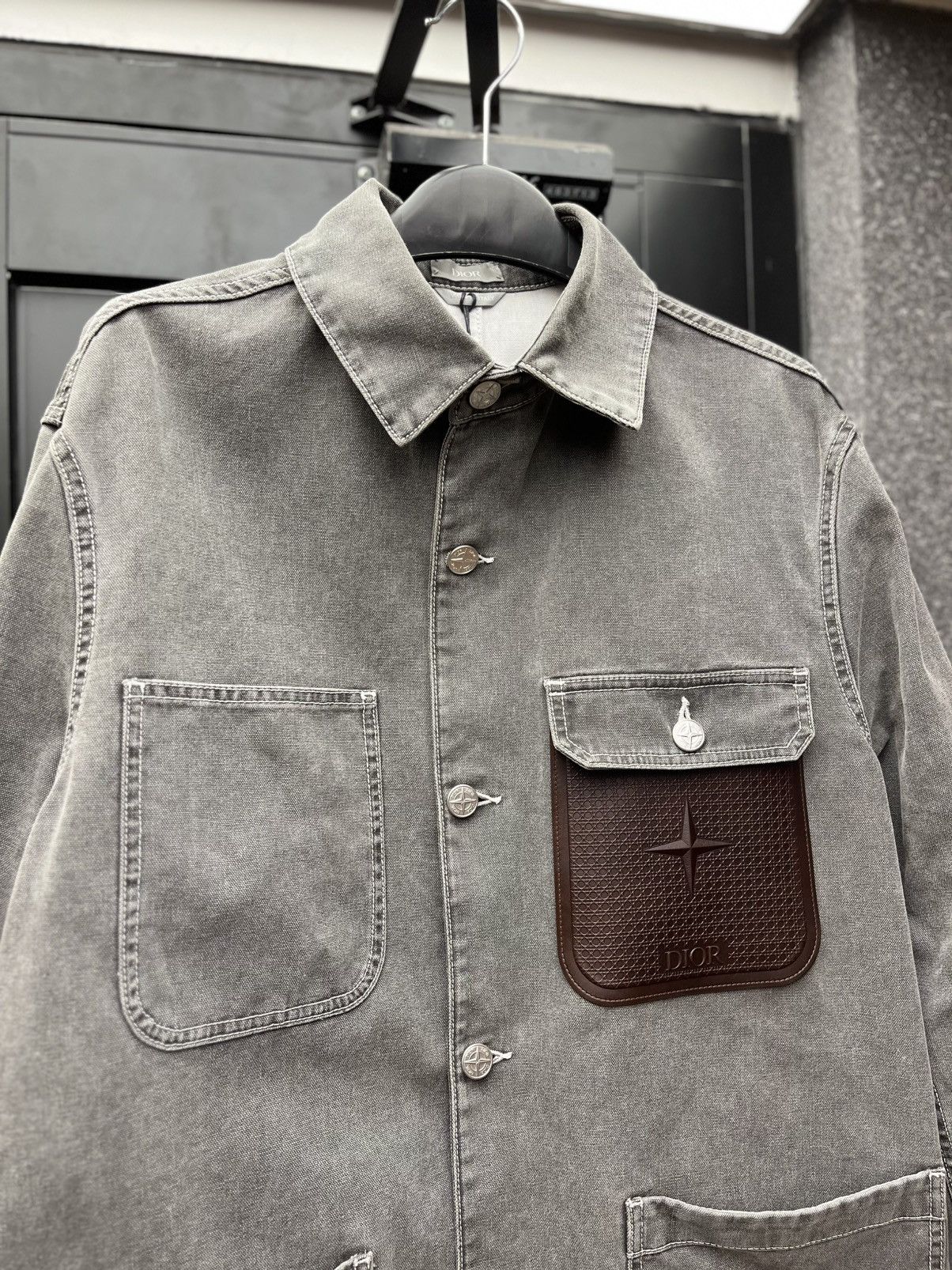 Dior × Stone Island Cotton canvas jacket rare new condition Size US M / EU 48-50 / 2 - 2 Thumbnail