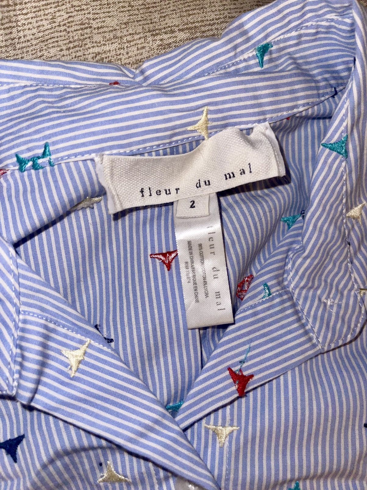 Fleur du Mal Fleur du mal Shirt dress Size XS / US 0-2 / IT 36-38 - 3 Thumbnail